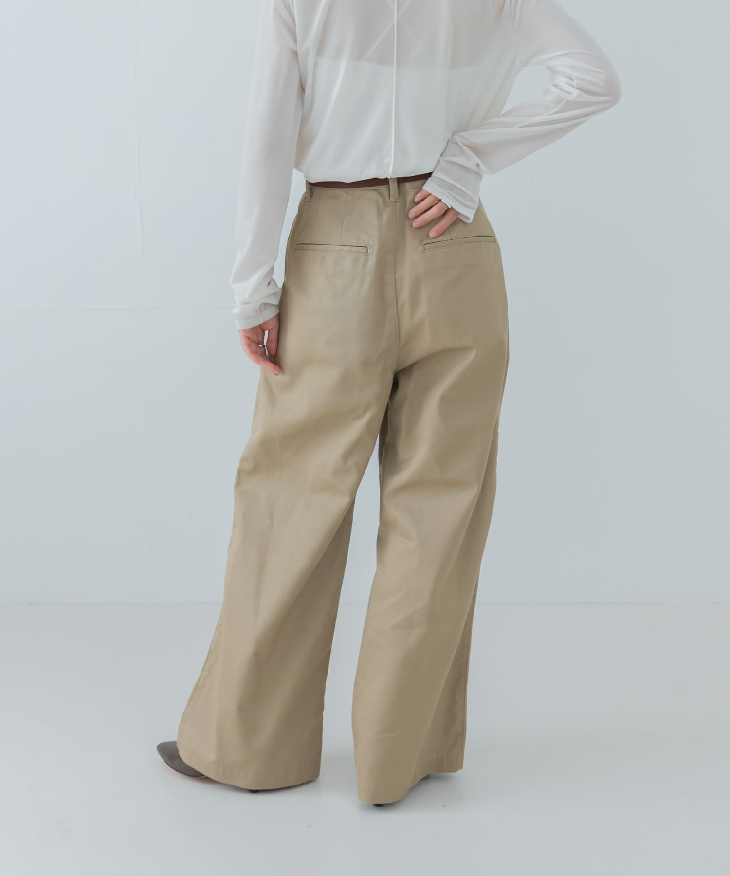 別注』SHIOTA×URBAN RESEARCH WIDE CINOH PANTS[UW44-1180-C