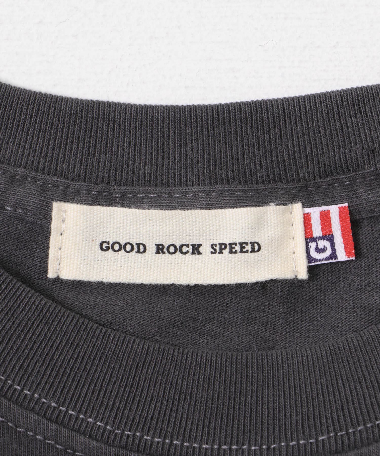 GOOD ROCK SPEED GRAPHIC PRINT L/S T-SHIRTS[UI46-11H003