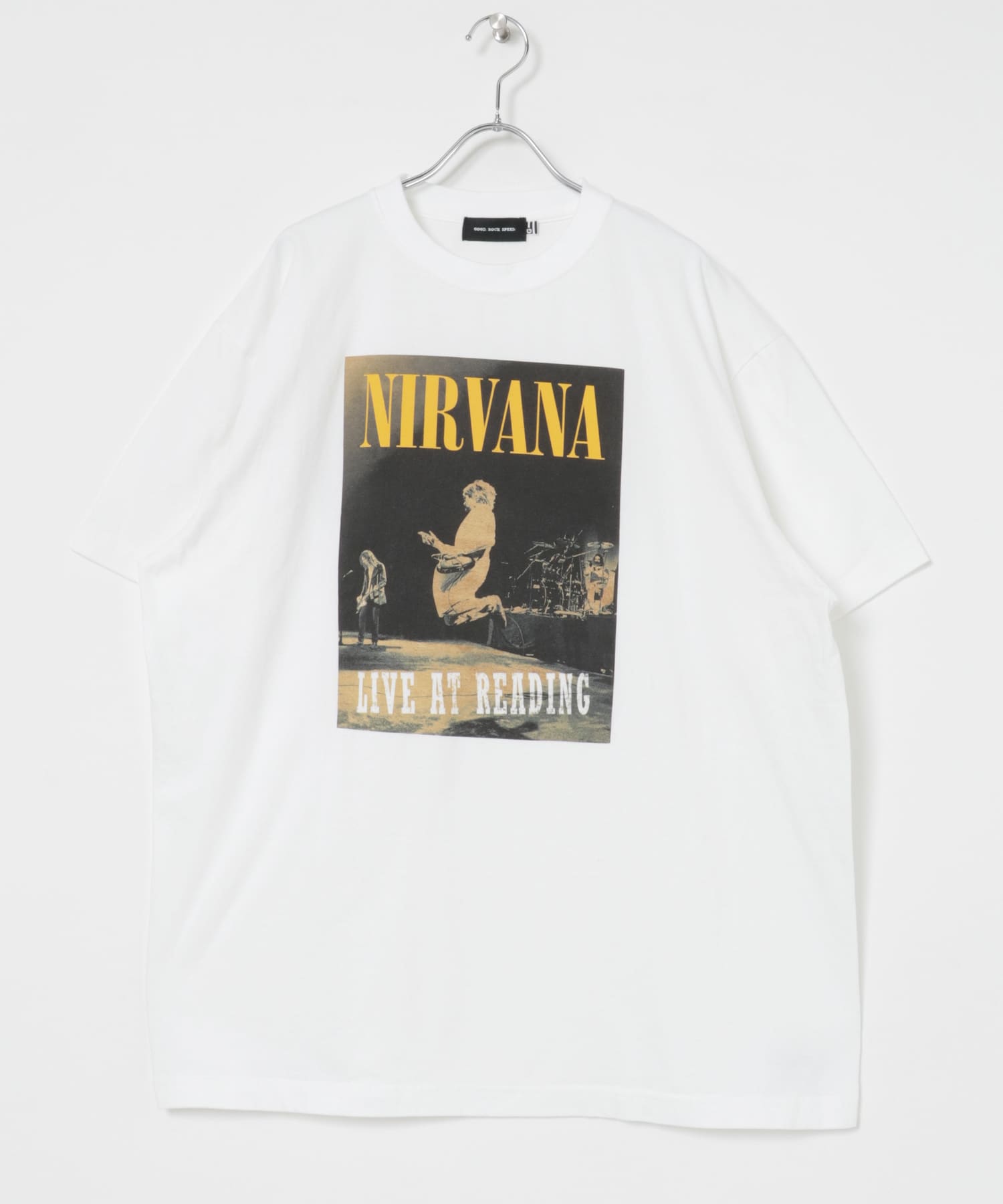 GOOD ROCK SPEED NIRVANA SHORT-SLEEVE T-SHIRTS[UMA4-25NVN003W