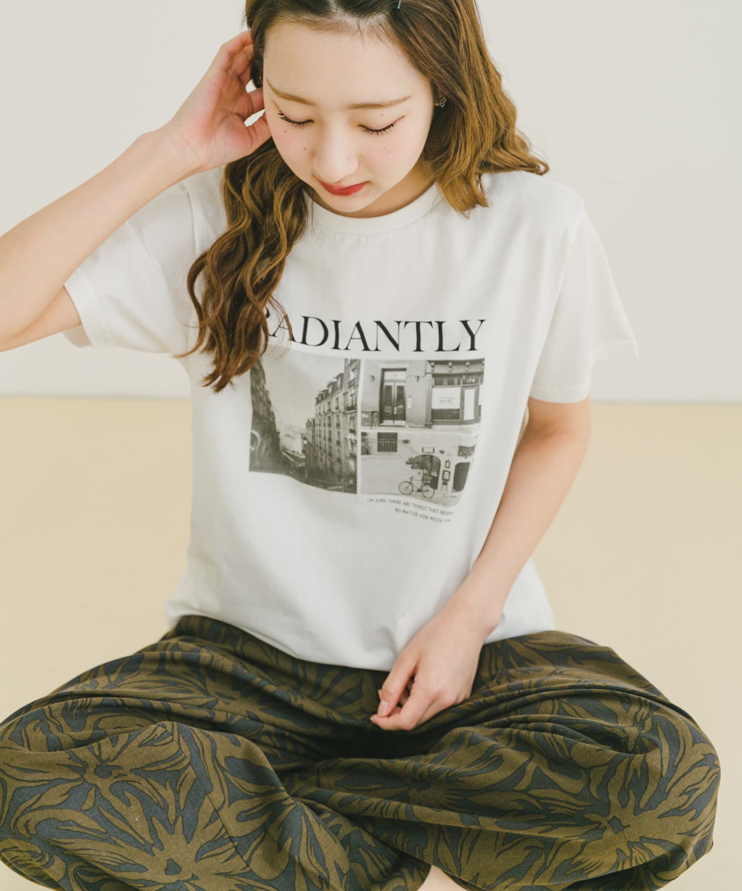 予約]フォトビッグTシャツ/ブラック – Lumier