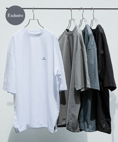 『別注』Snow Peak×DOORS　WaterActive Drawstring Tee