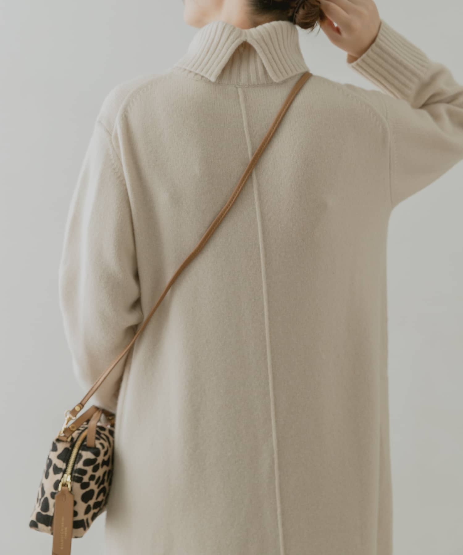 新品 F By Rosso ハミルトンラムズウールタートルワンピース ついに再入荷