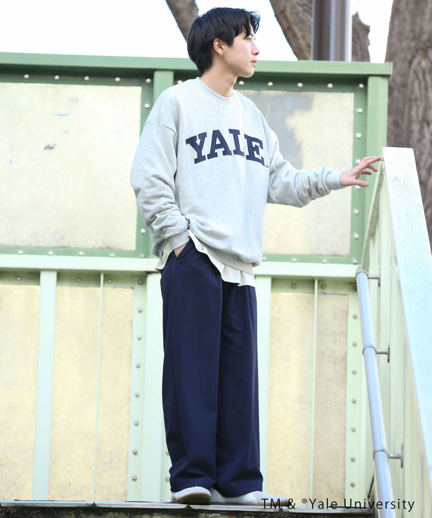 【即完】21SS限定ag.spalding\u0026bros. スウェット(YALE）