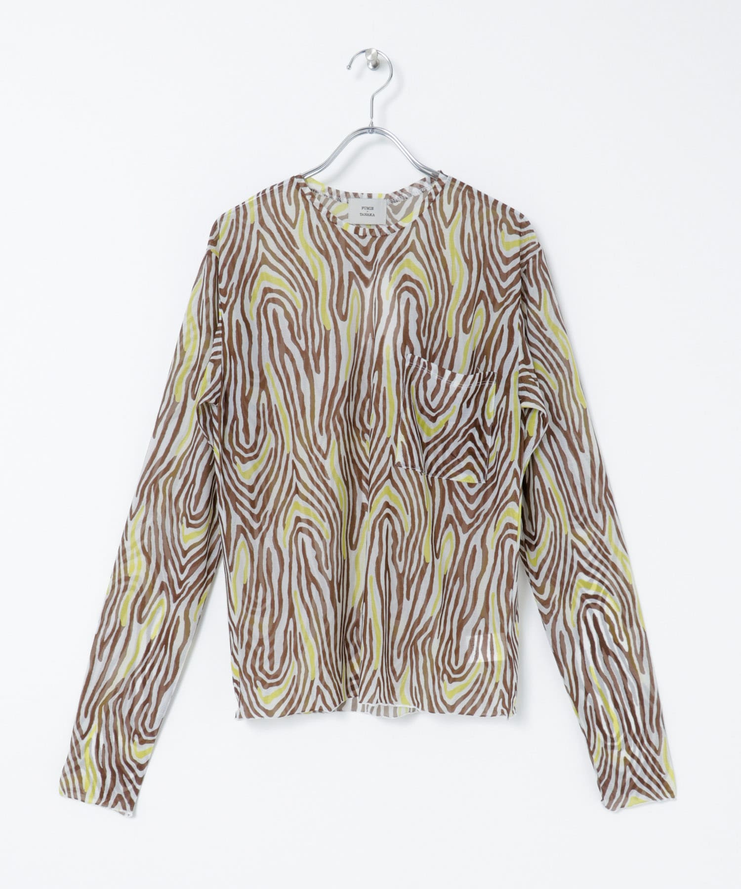 22SS FUMIE=TANAKA sheer print T | pflegeservice.org
