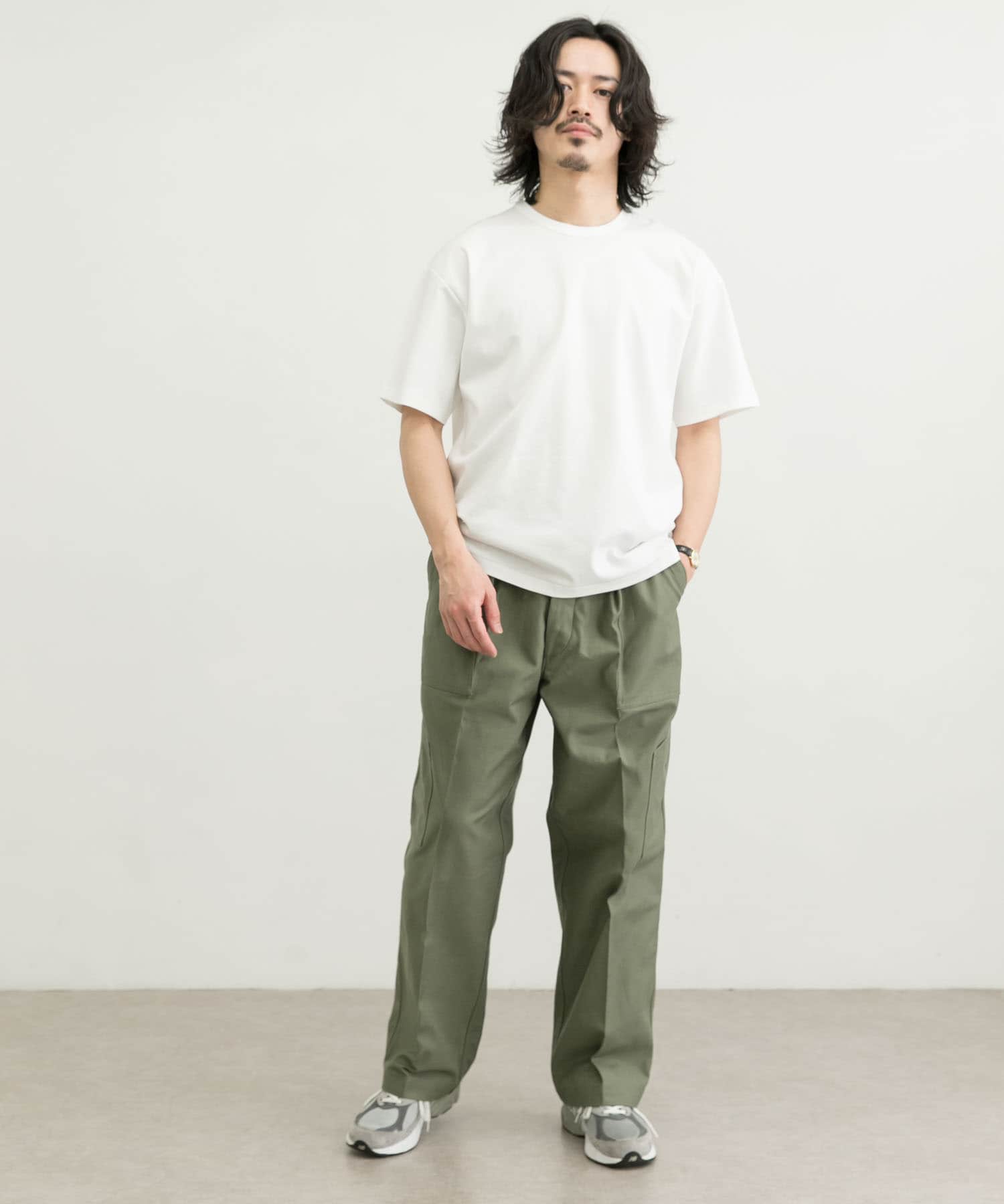 ユニセックス』バックサテンUTILITY TROUSERS by SHIOTA[UR24-14B004