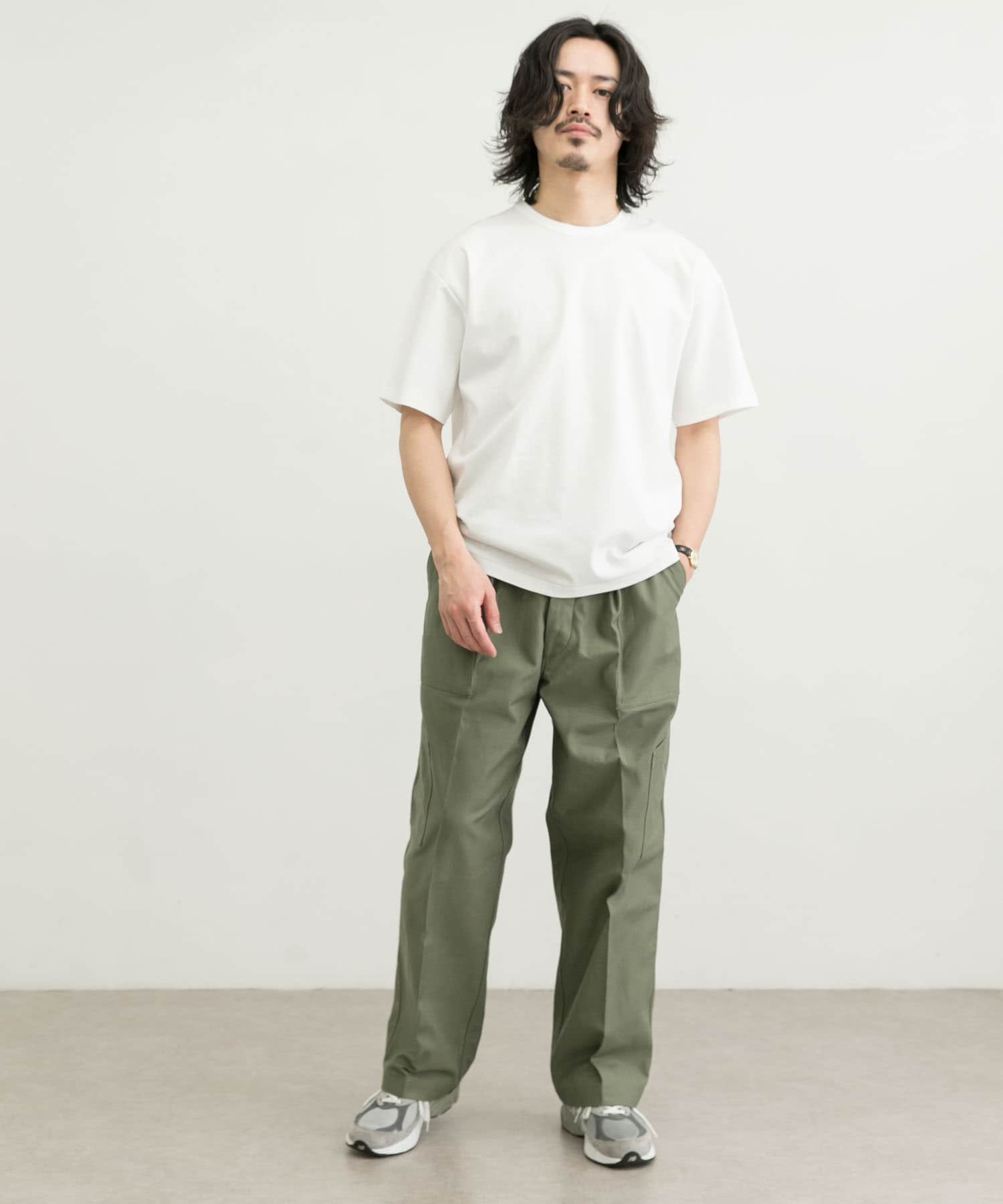 SHIOTA バックサテンUTILITY TROUSERS  Sサイズ