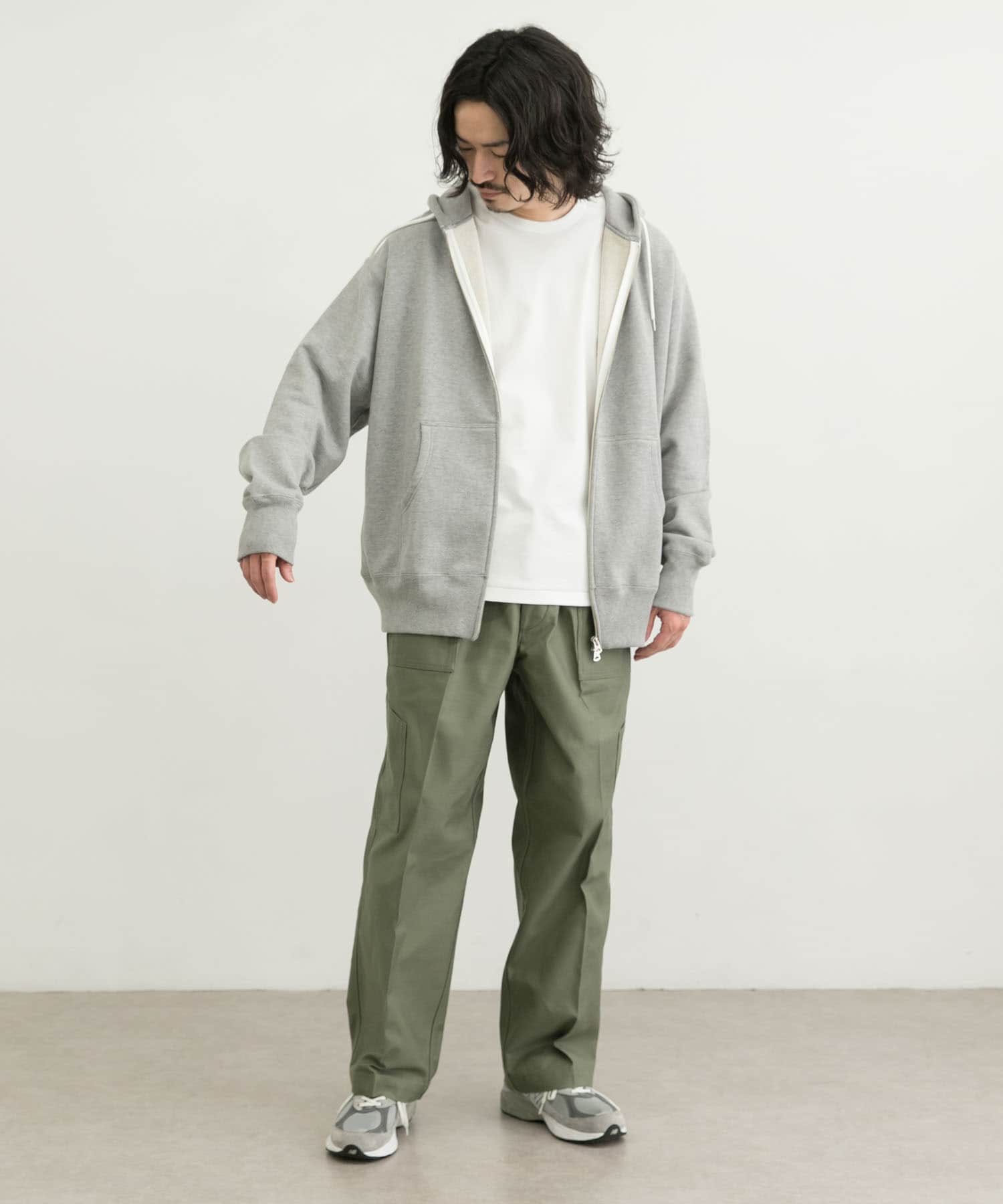 ユニセックス』バックサテンUTILITY TROUSERS by SHIOTA[UR24-14B004