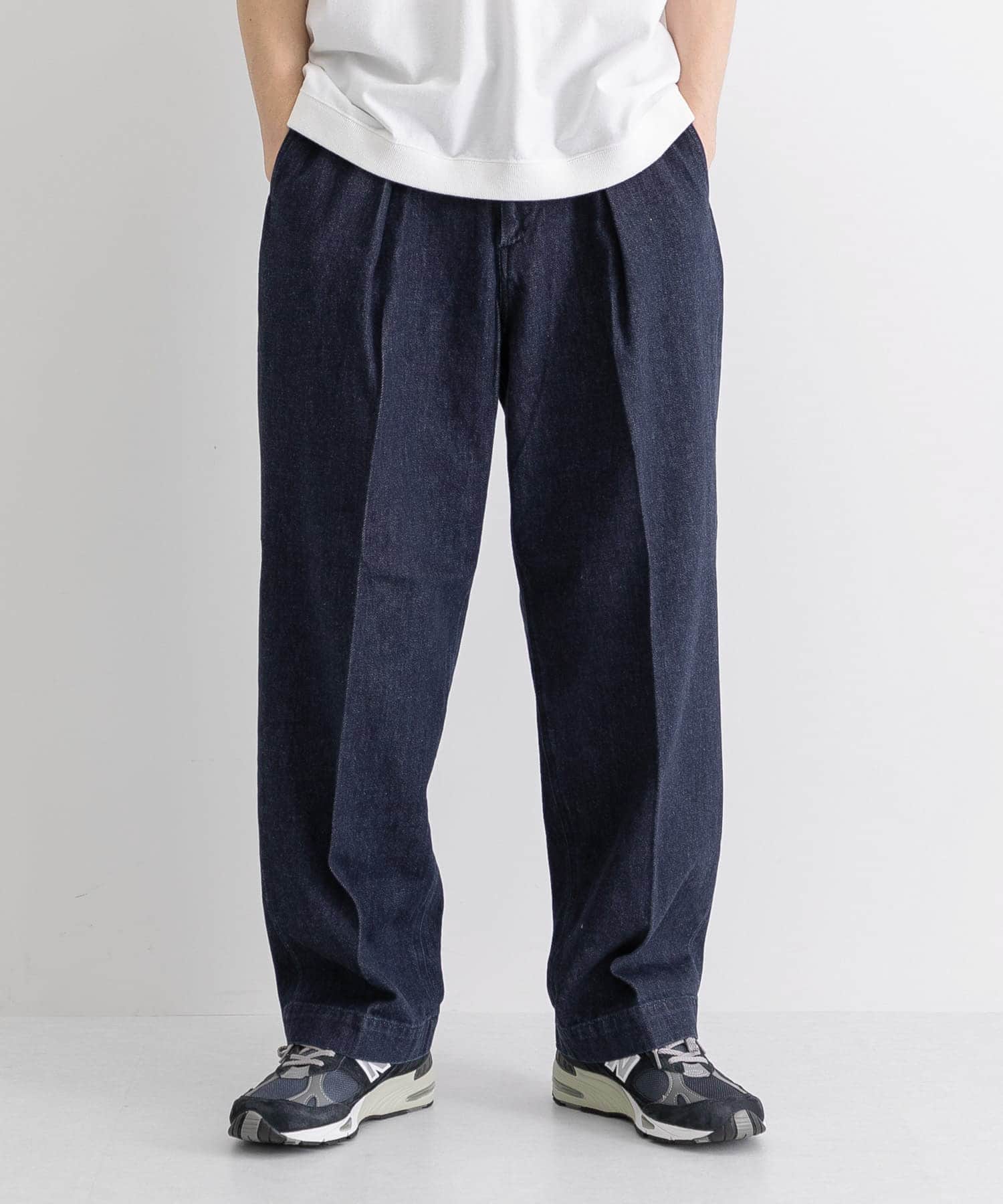 SUMARI　Low Density One Tuck denim