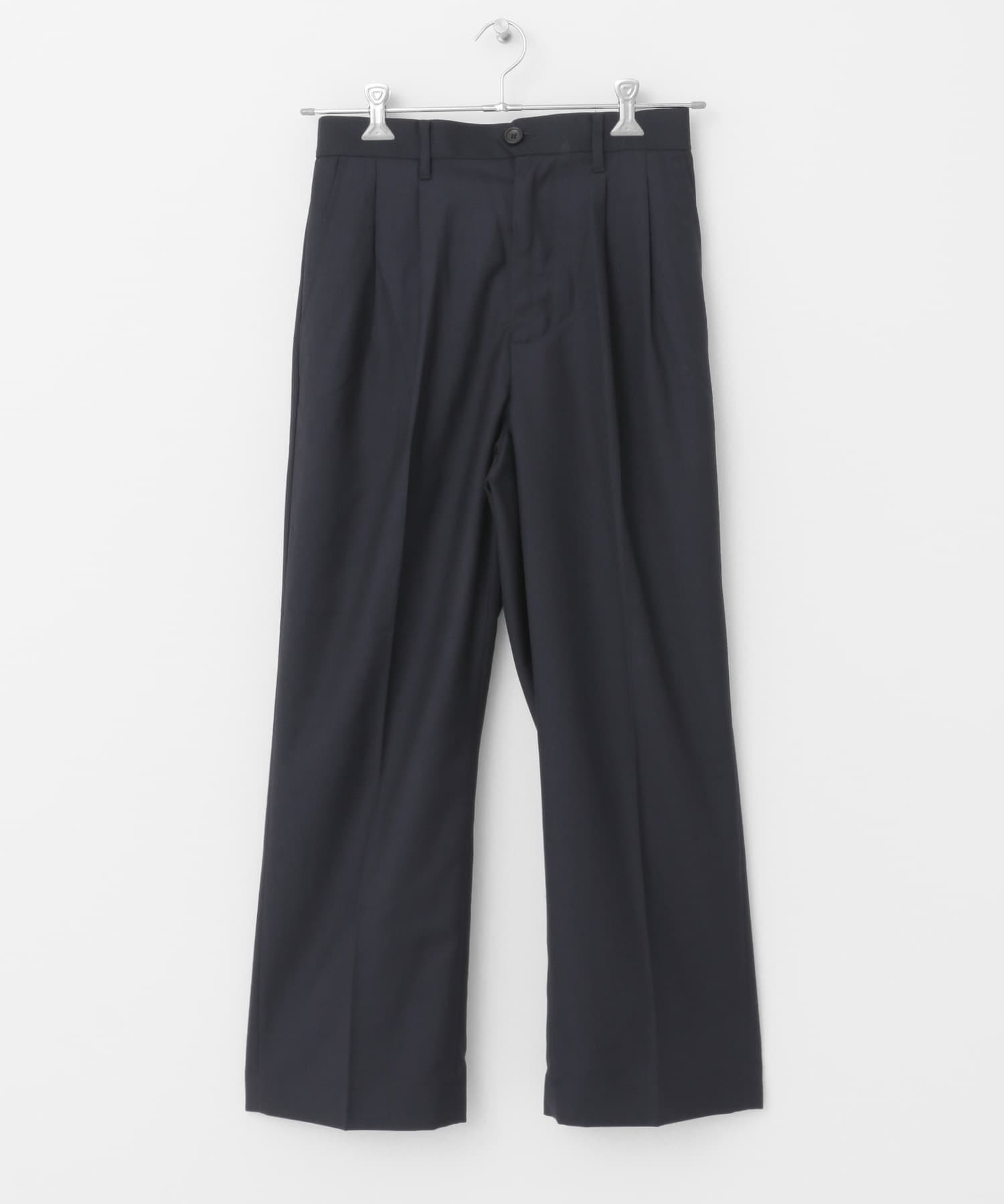 FORK&SPOON 2タックワイドストレートパンツ[DF26-14V040 