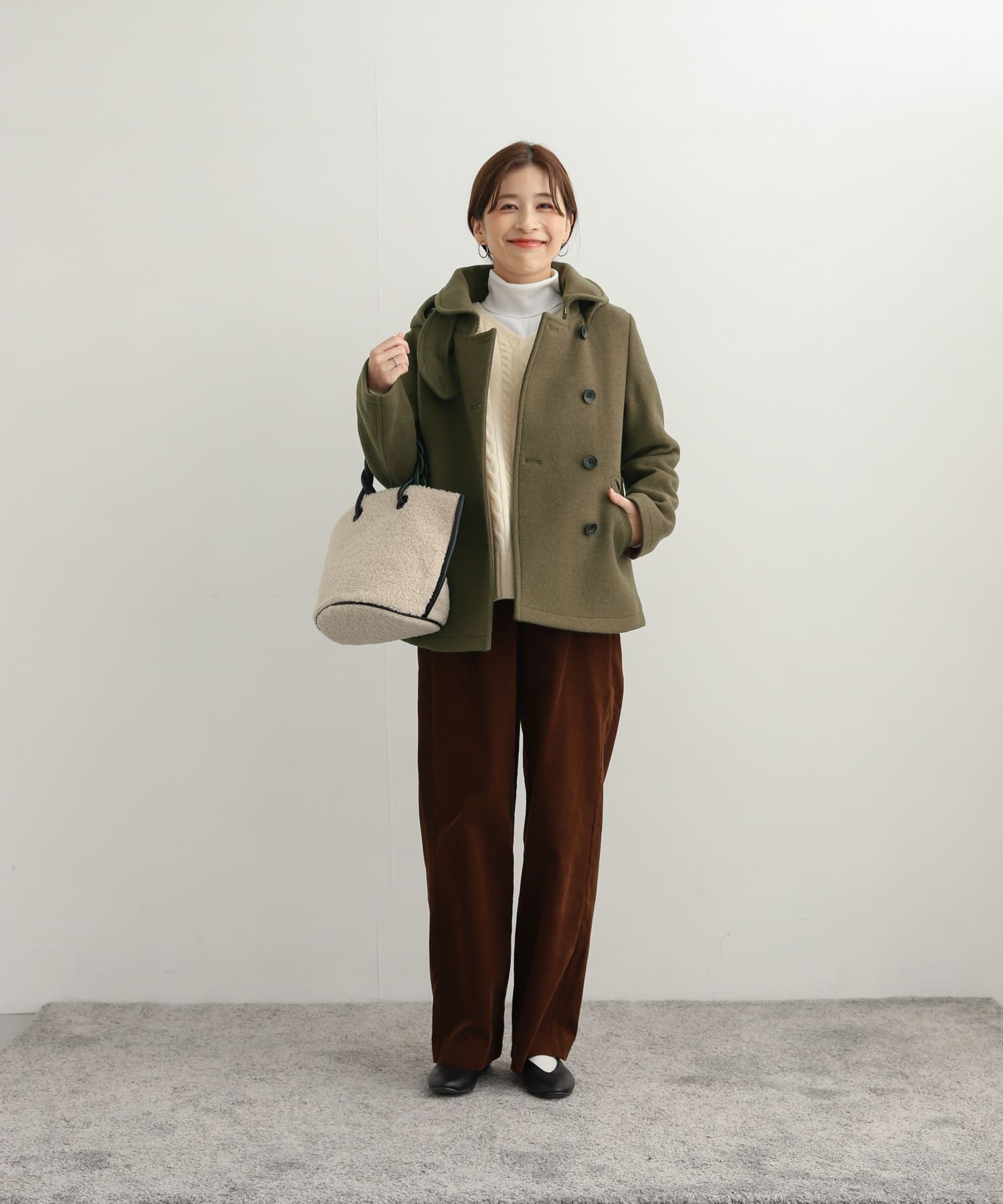 ショールカラー2WAYショートコート[DR27-27T205]｜URBAN RESEARCH公式