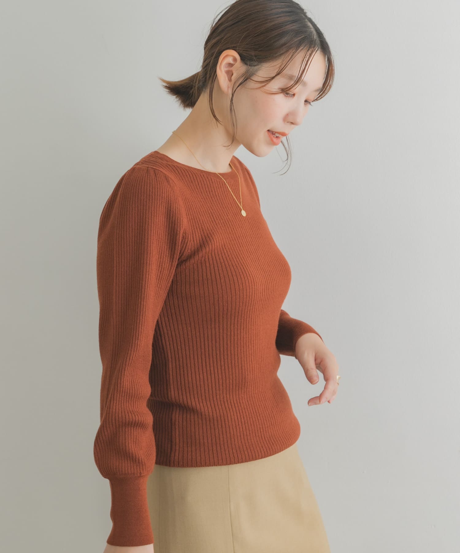 F by ROSSO ウォッシャブルウールパフスリーブニット[RA27-22Y706]｜URBAN RESEARCH公式ファッション通販