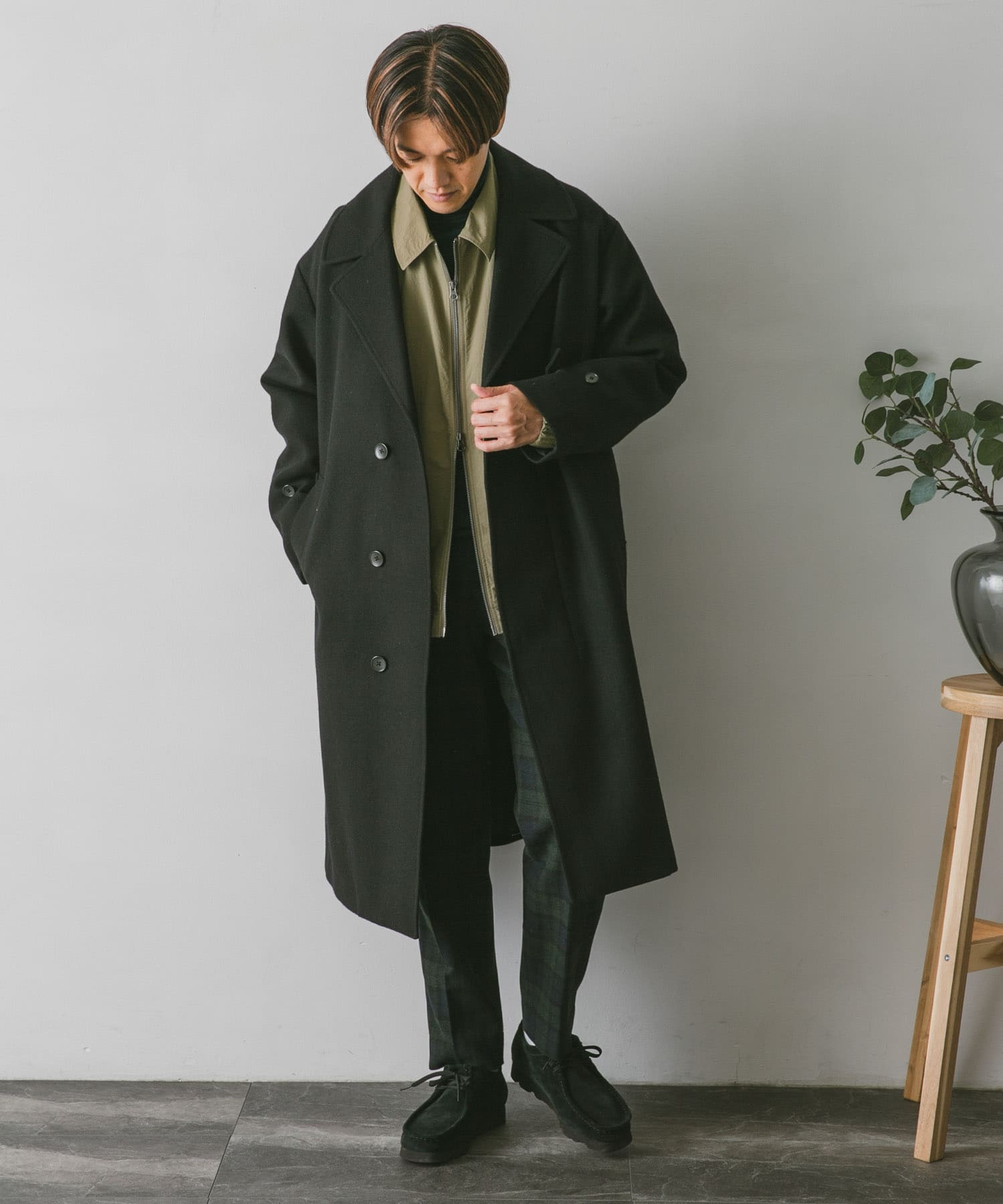 JAPAN FABRICオーバーチェスターコート[DR27-17H704]｜URBAN RESEARCH