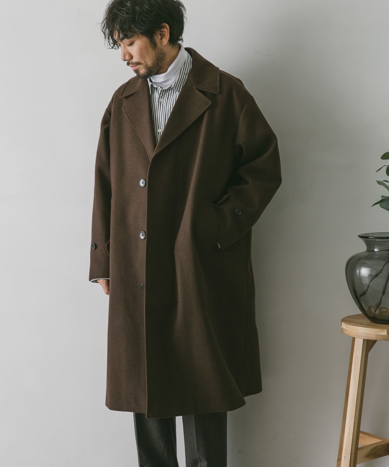 JAPAN FABRICオーバーチェスターコート[DR27-17H704]｜URBAN RESEARCH 