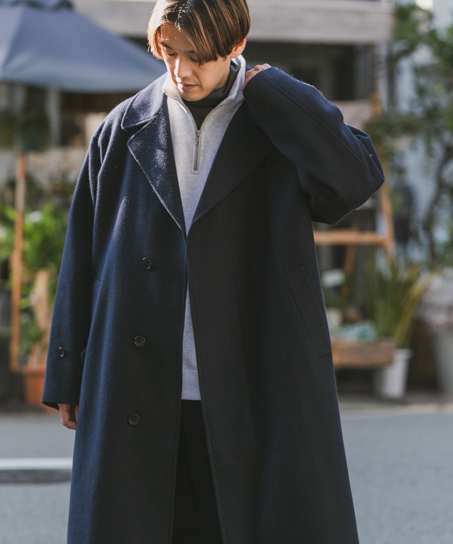 JAPAN FABRICオーバーチェスターコート[DR27-17H704]｜URBAN RESEARCH