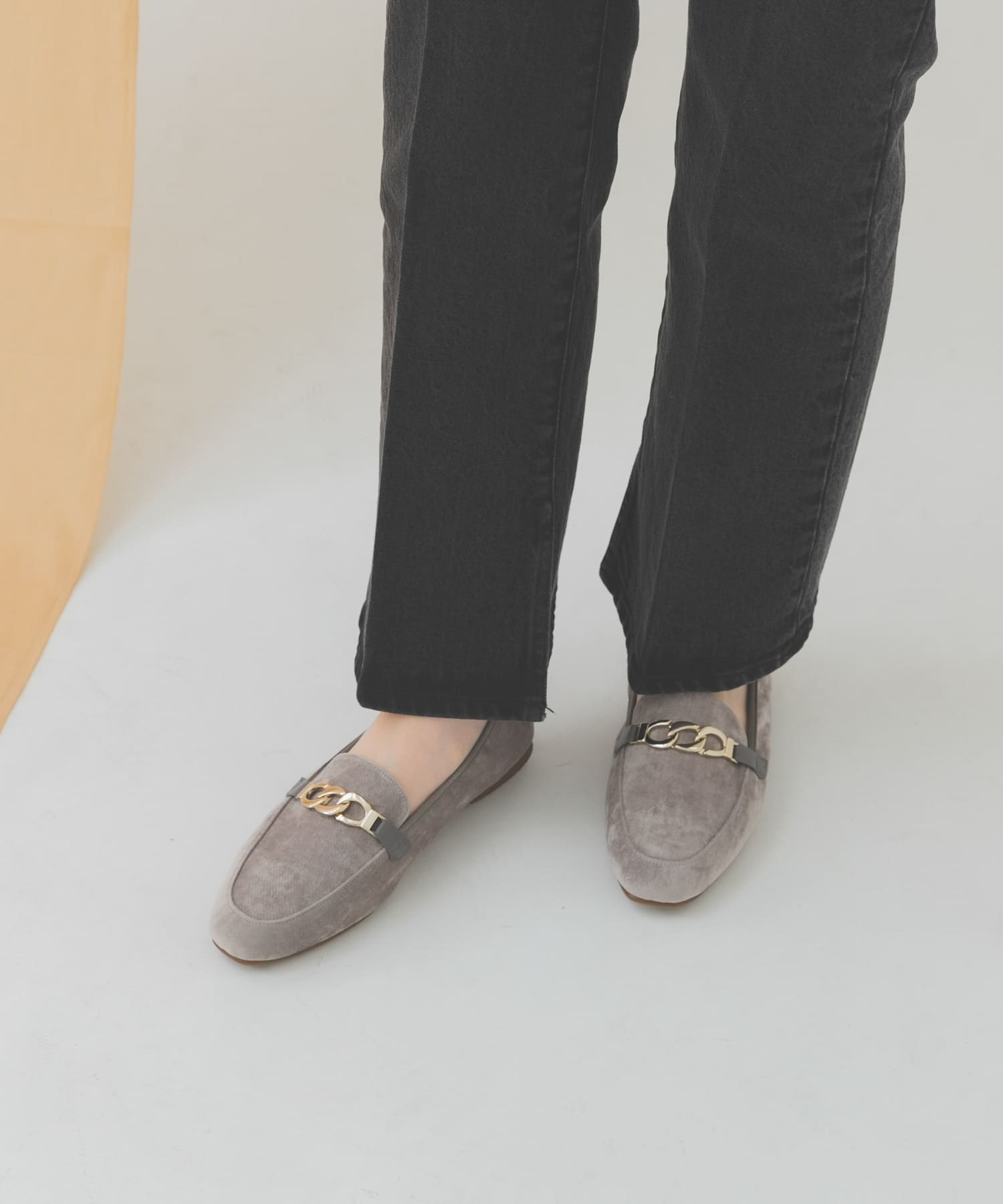 MADE IN JAPAN』 スエード調チェーンローファー[XX26-2HU0202]｜URBAN