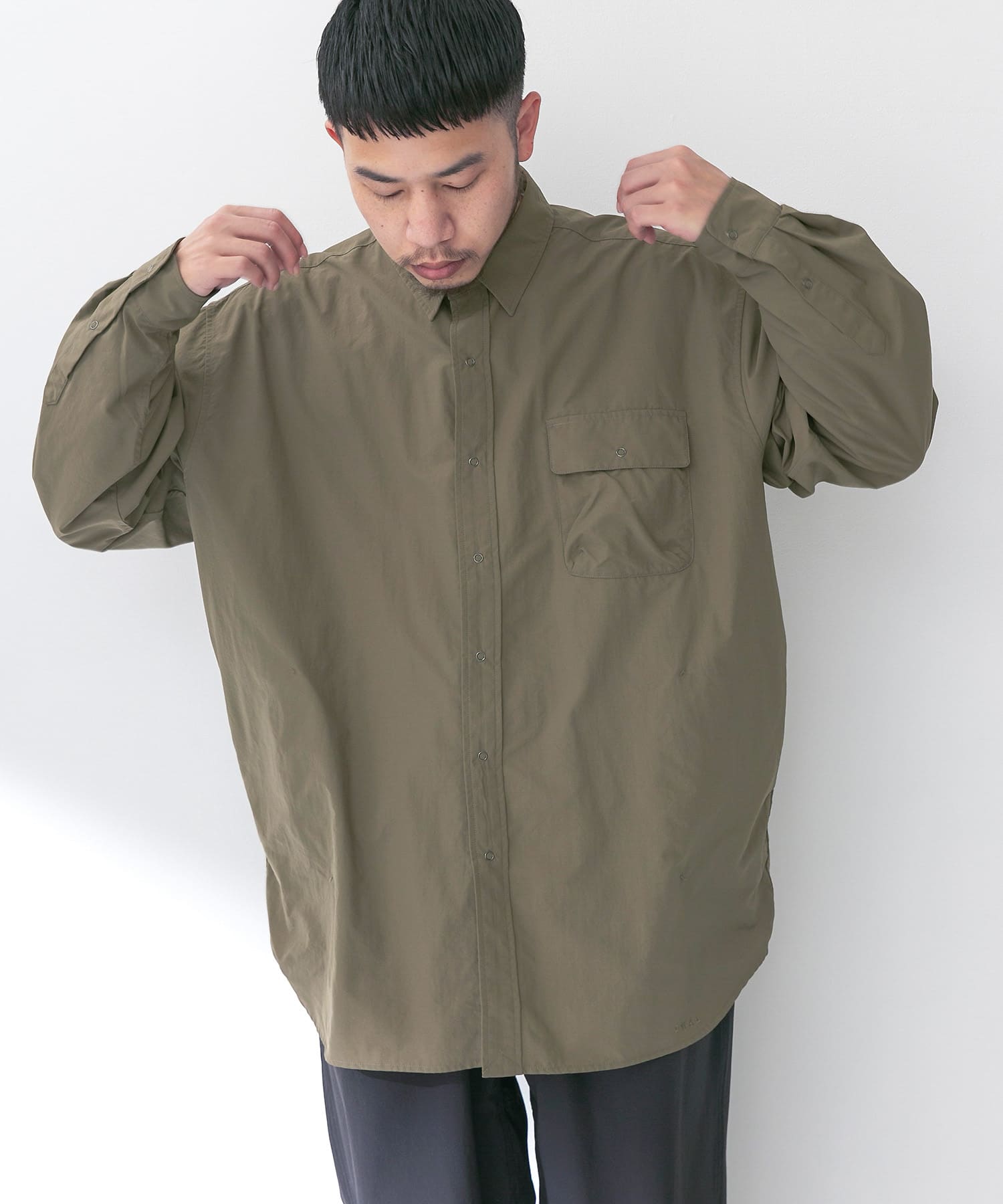 撥水』『速乾』『別注』『ユニセックス』BURLAP OUTFITTER×EKAL サ