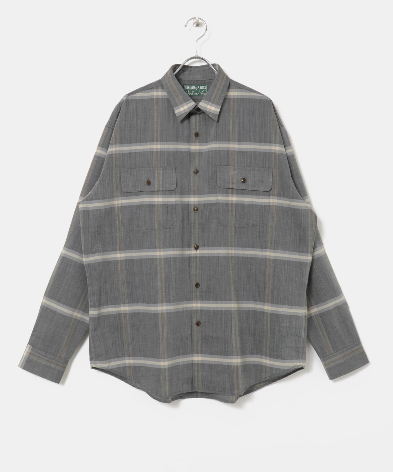 BROWN by 2-tacs Regular collar[B29-S001-BSM34]｜URBAN