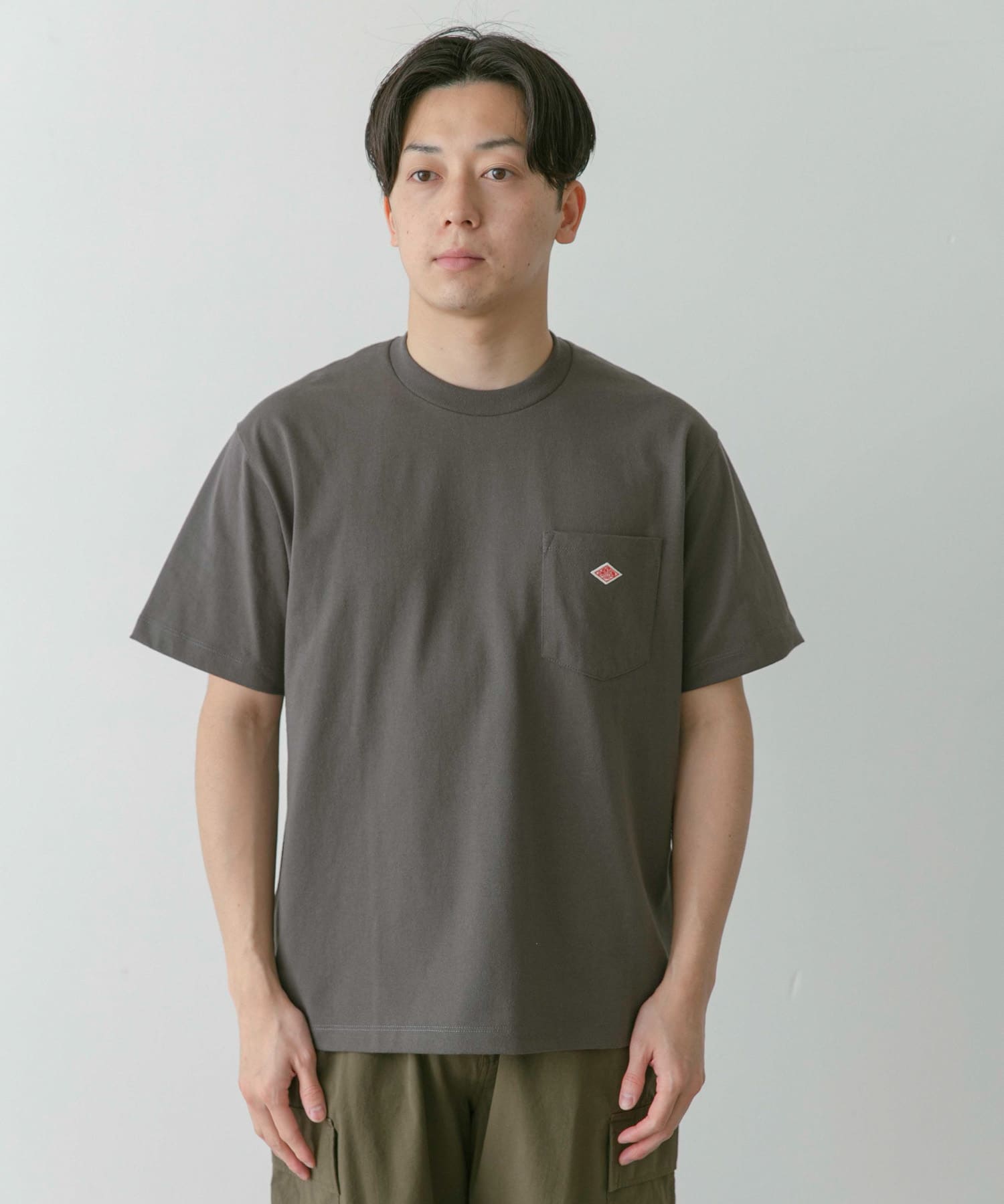 新品???? DANTON???? ダントン ポケット付き Ｔシャツ