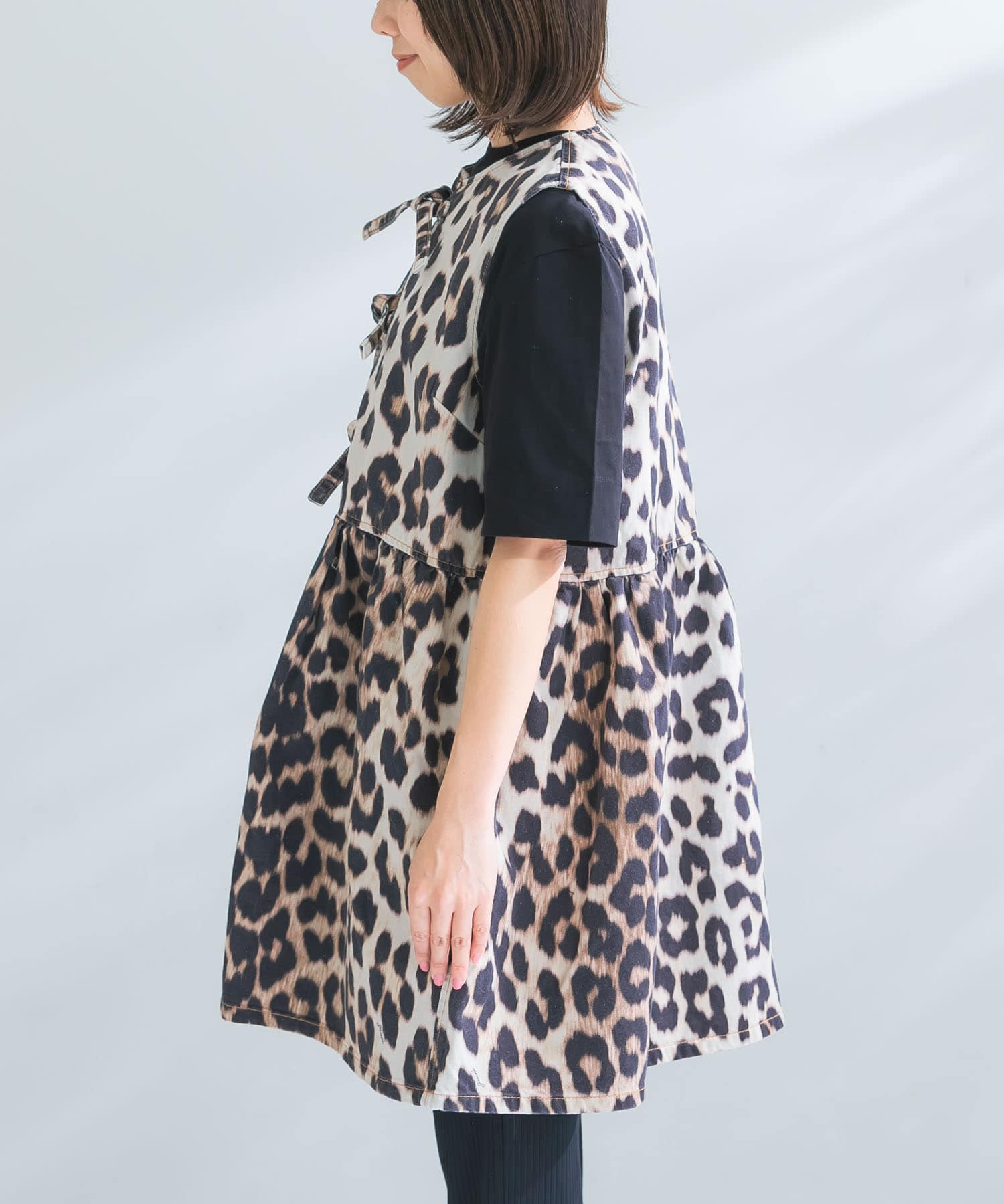 GANNI Print Denim Mini Dress[J1174-UL34]｜URBAN RESEARCH公式 