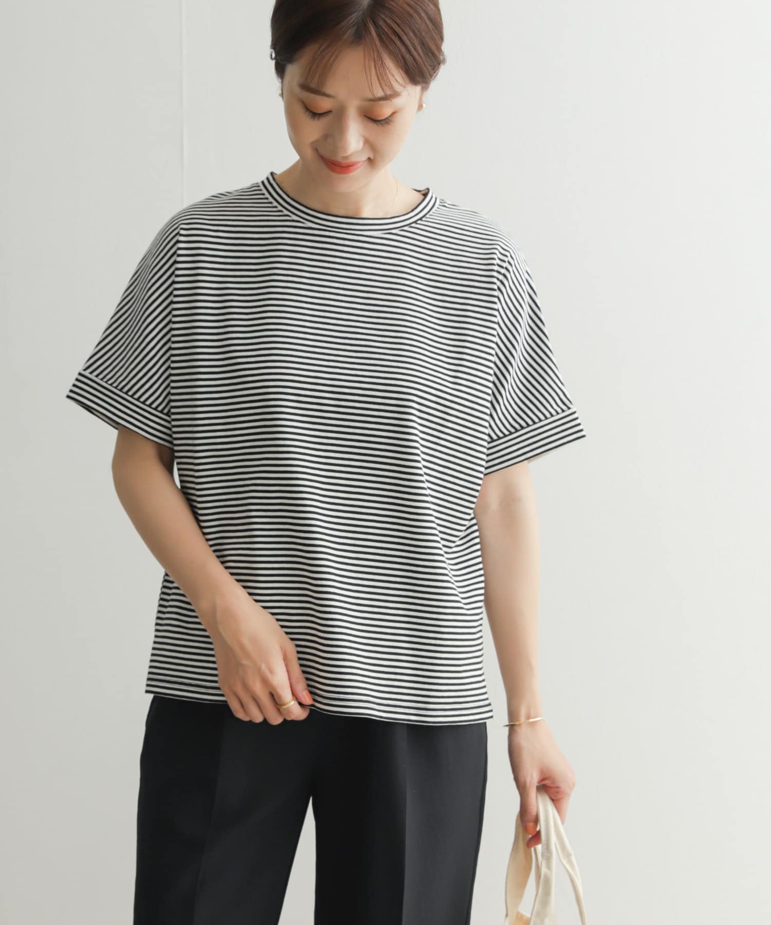 USAコットンロールスリーブTシャツ[DR35-21E118]｜URBAN RESEARCH公式