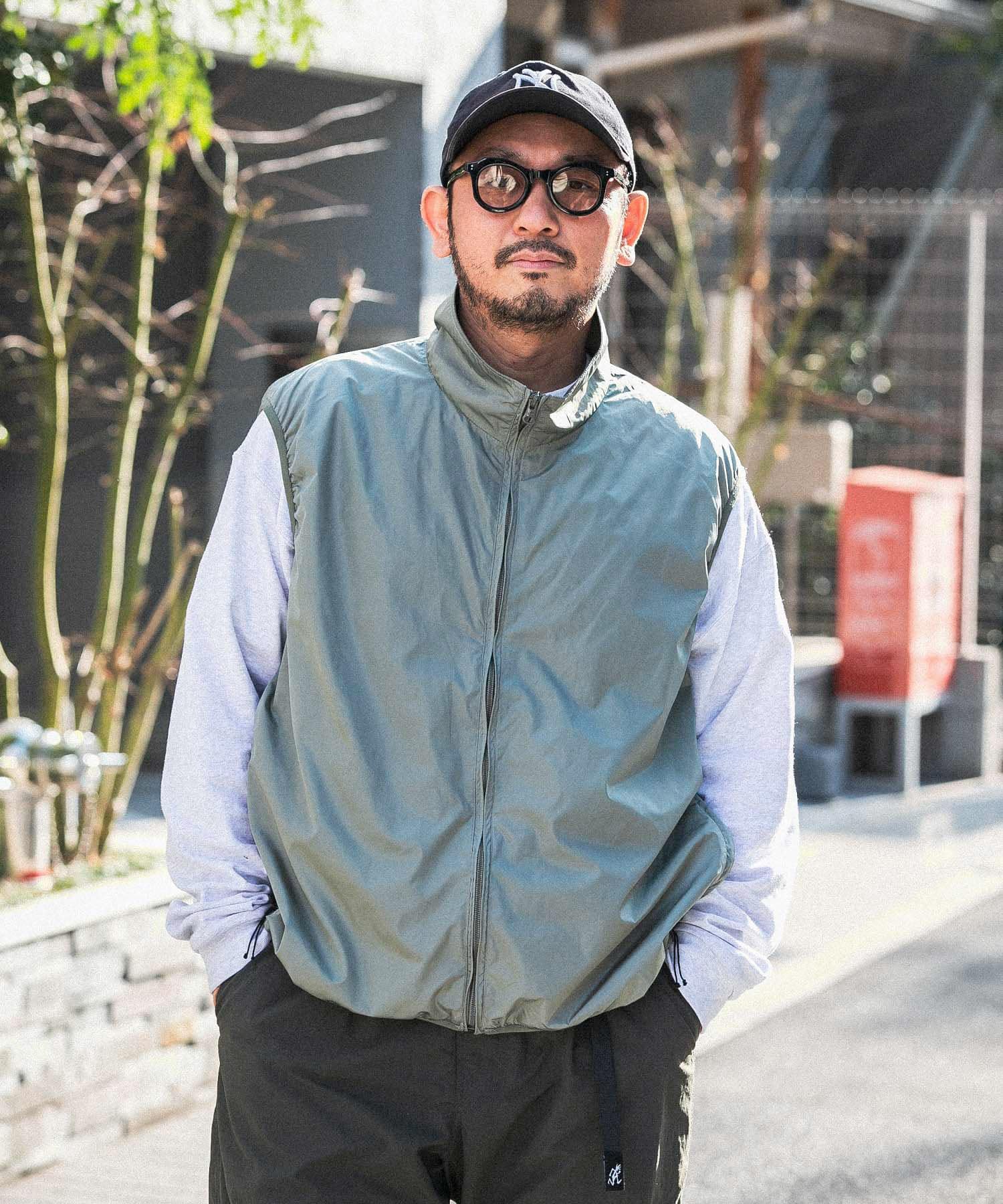 『URBS別注』　Olmetex NYLON VEST