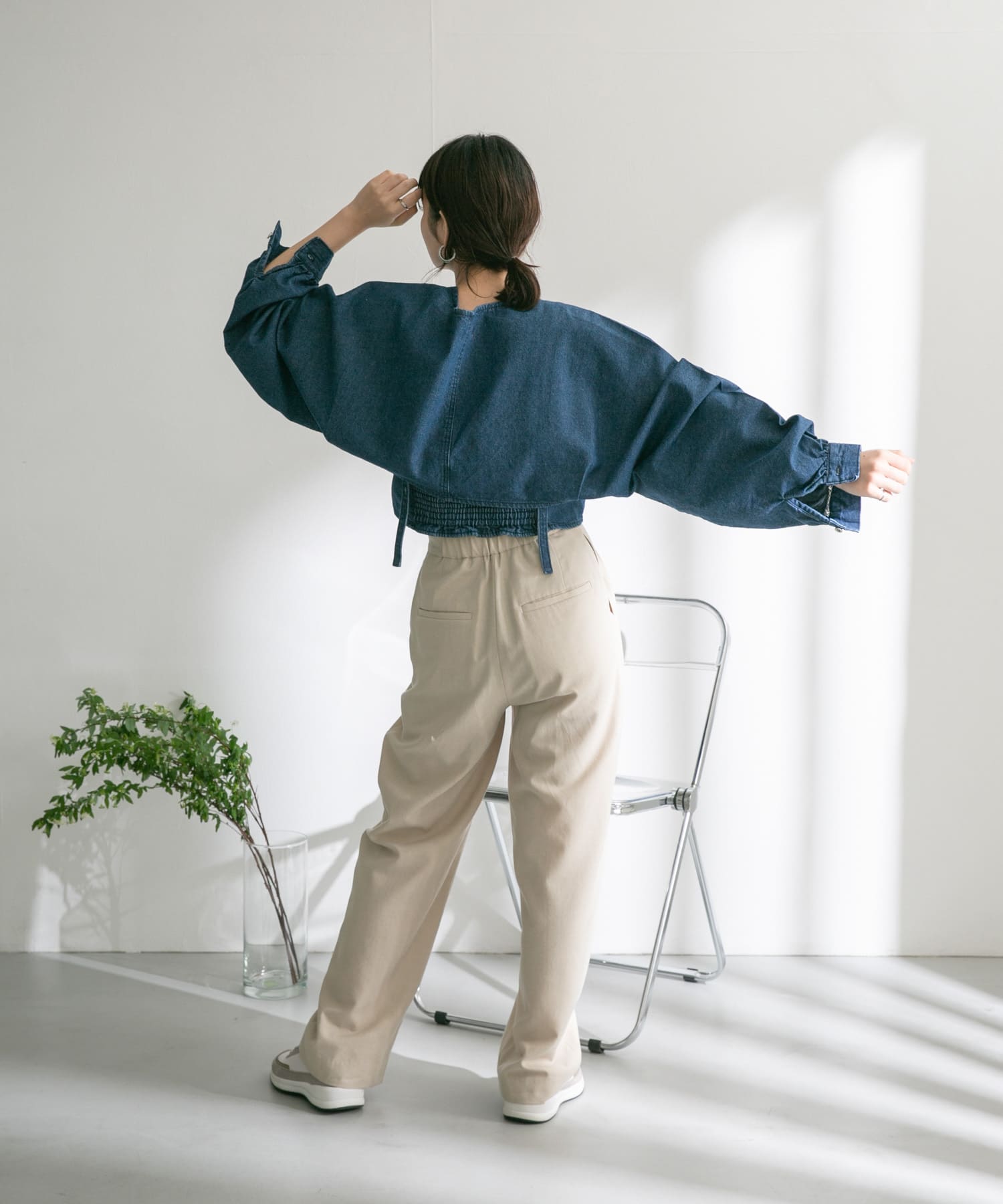 WEB/一部店舗限定』デニムセットトップス[KW34-23Q320]｜URBAN 