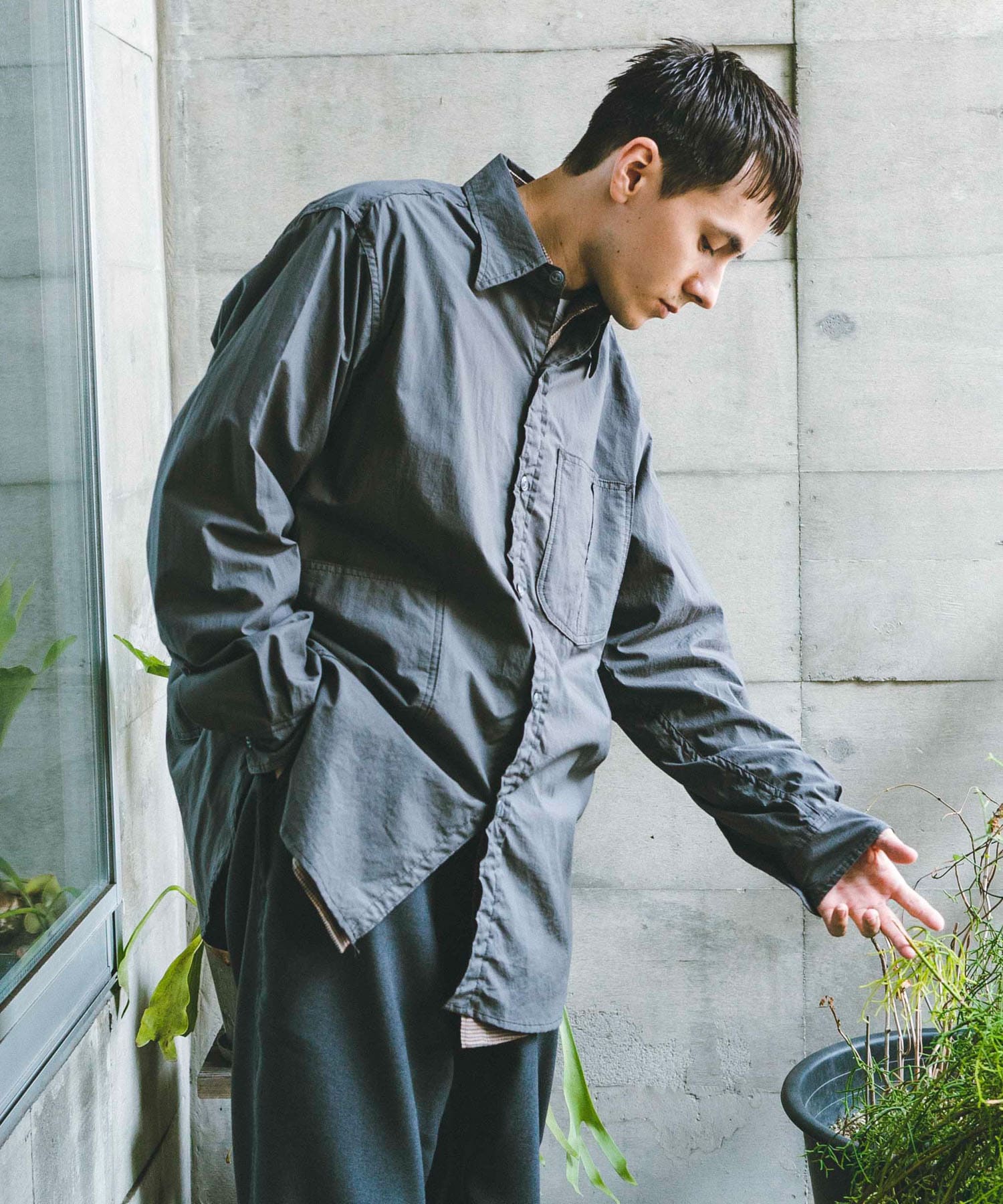 別注』SASSAFRAS×DOORS 20th Diggin Shirts[SF-232036-DM34]｜URBAN
