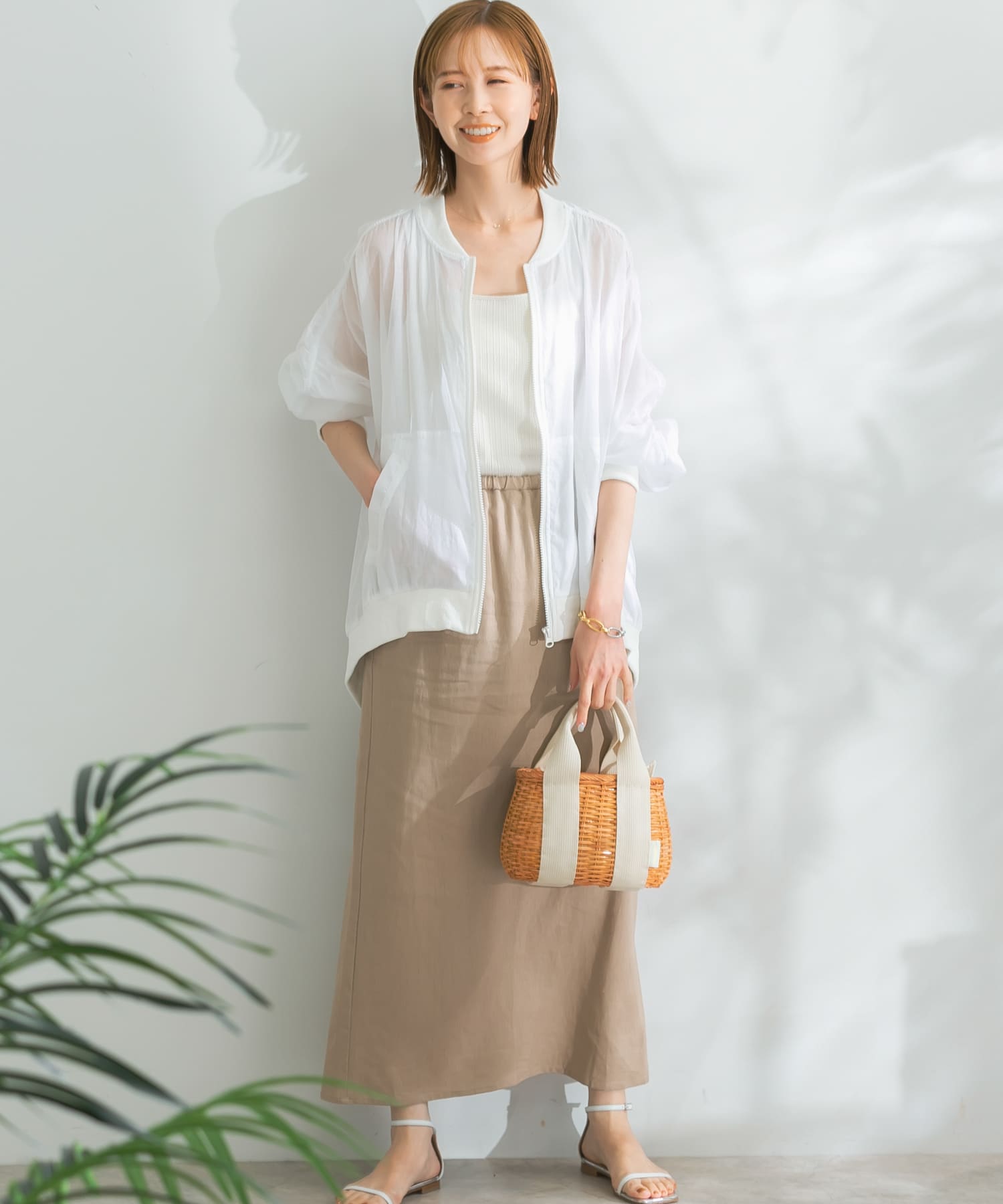 TORRAZZO DONNA ギャザースリーブMA-1[6232-506-RL35]｜URBAN RESEARCH