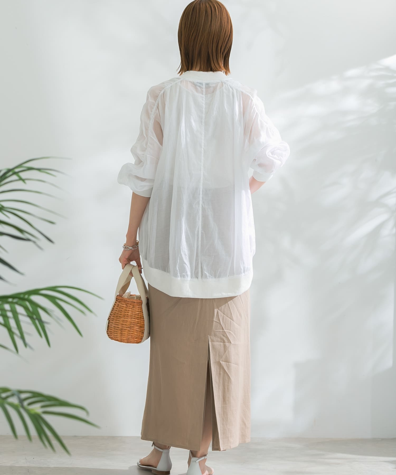 TORRAZZO DONNA ギャザースリーブMA-1[6232-506-RL35]｜URBAN RESEARCH