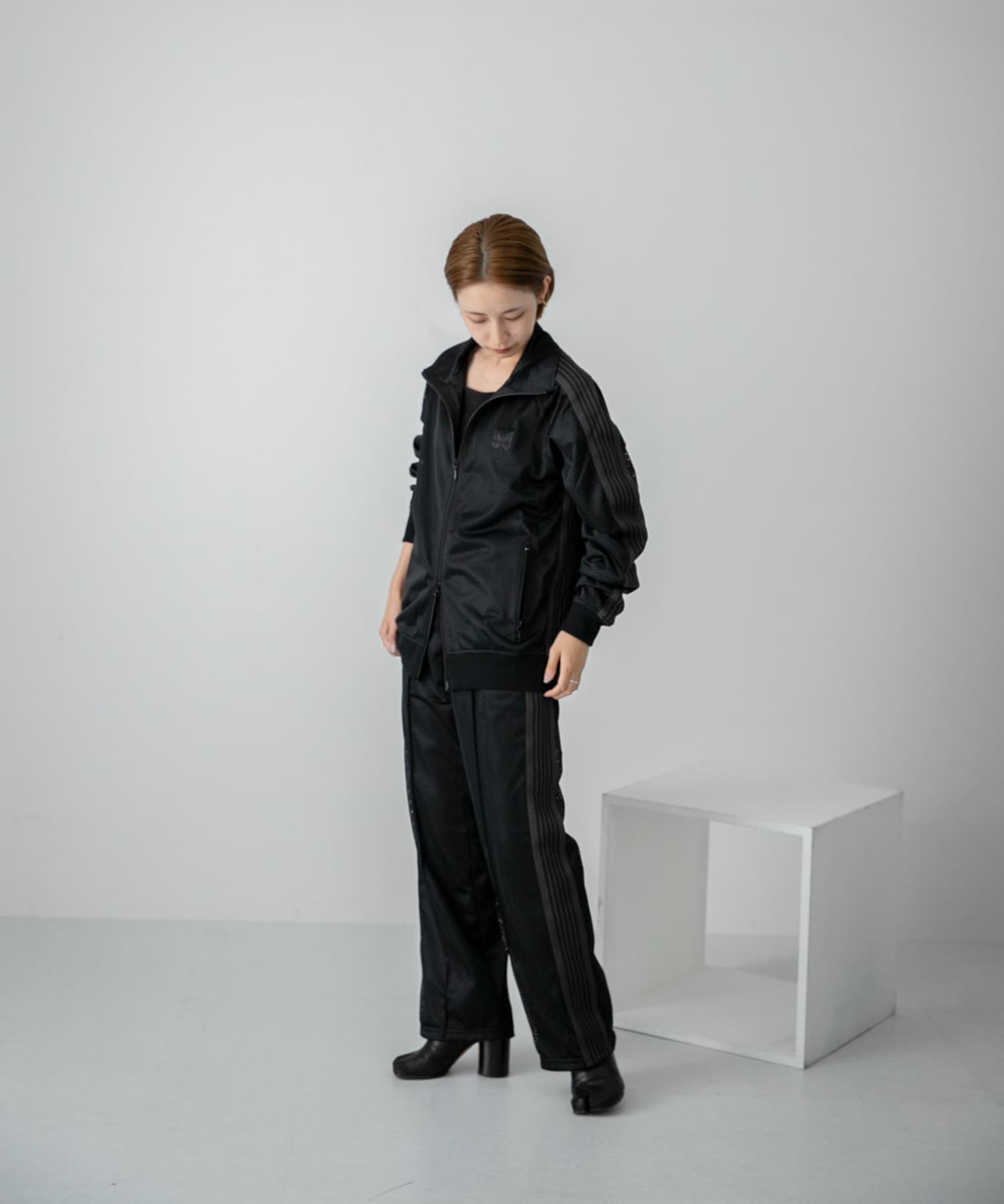 別注』Needles×URBS Track Pant-Poly Mesh[MR556-BSM34]｜URBAN