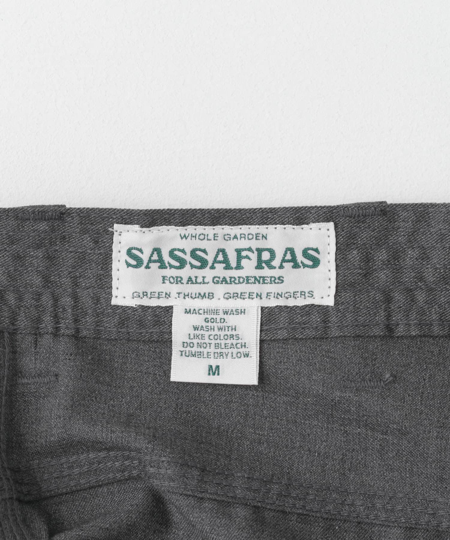 SASSAFRAS Pruner Pants[SF-232015-DM34]｜URBAN RESEARCH公式
