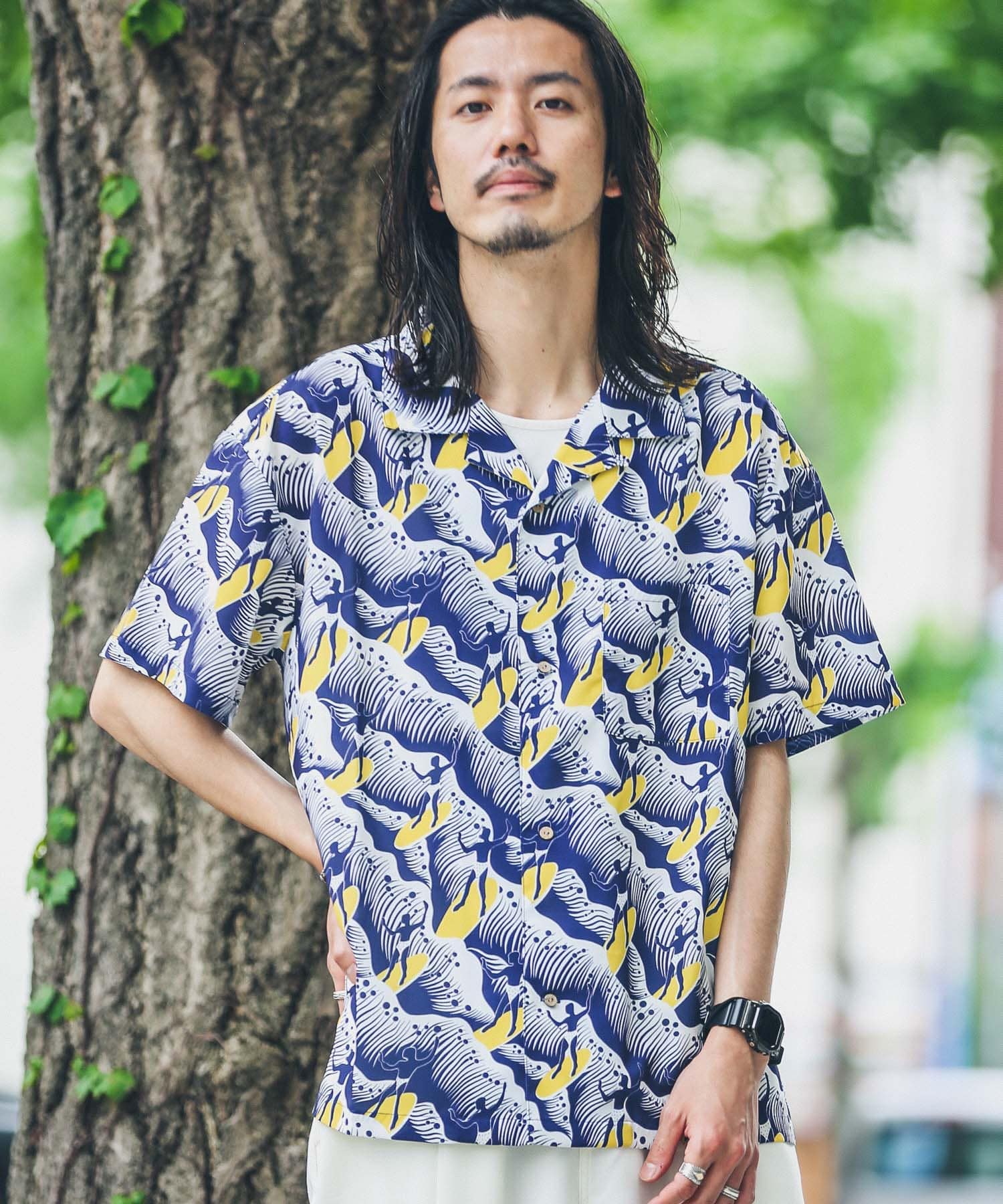 【オフ】『別注』AVANTI*Sonny Label アロハショートスリーブシャツ