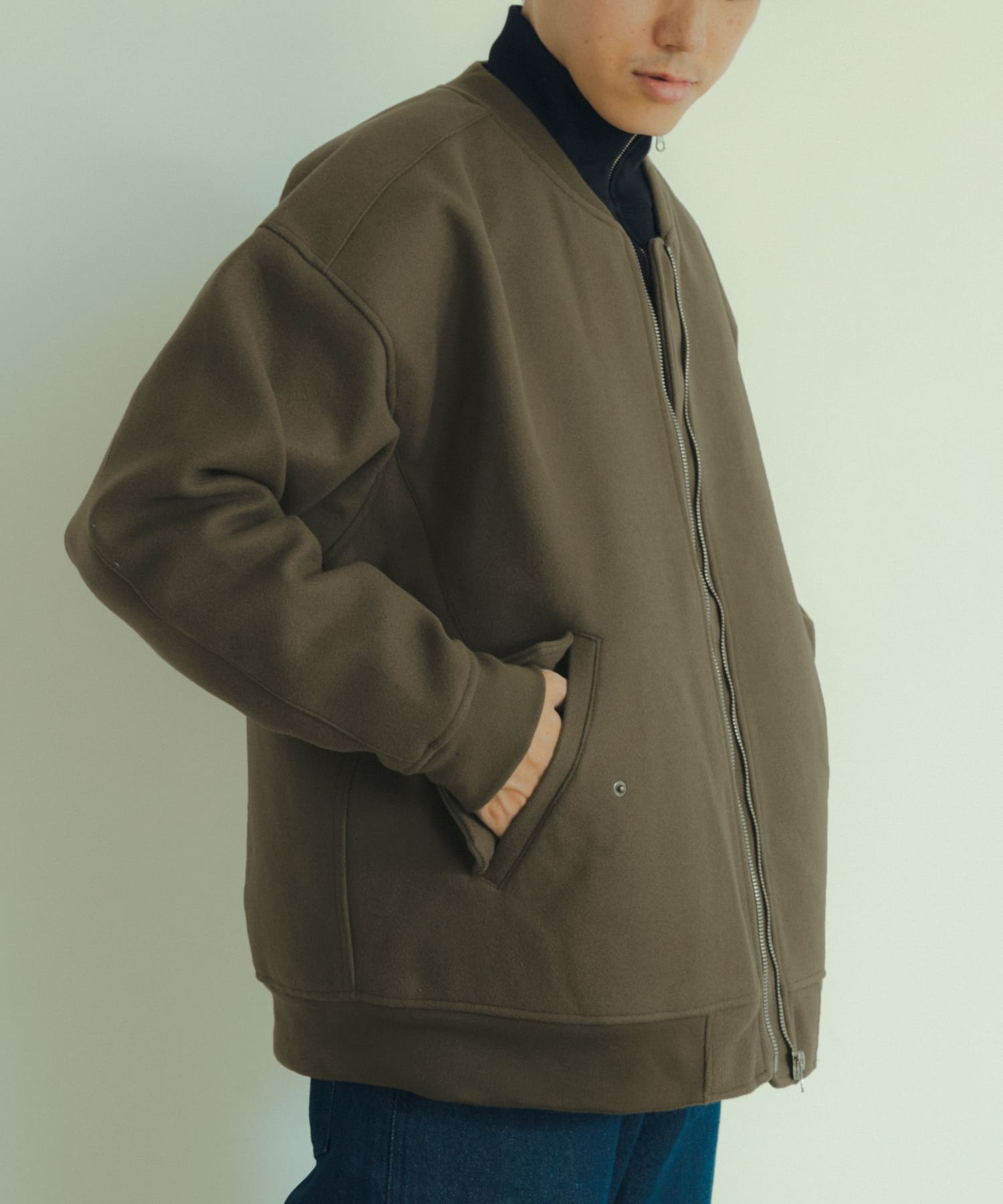 ウールライクメルトン MA-1[IT37-17A019]｜URBAN RESEARCH公式