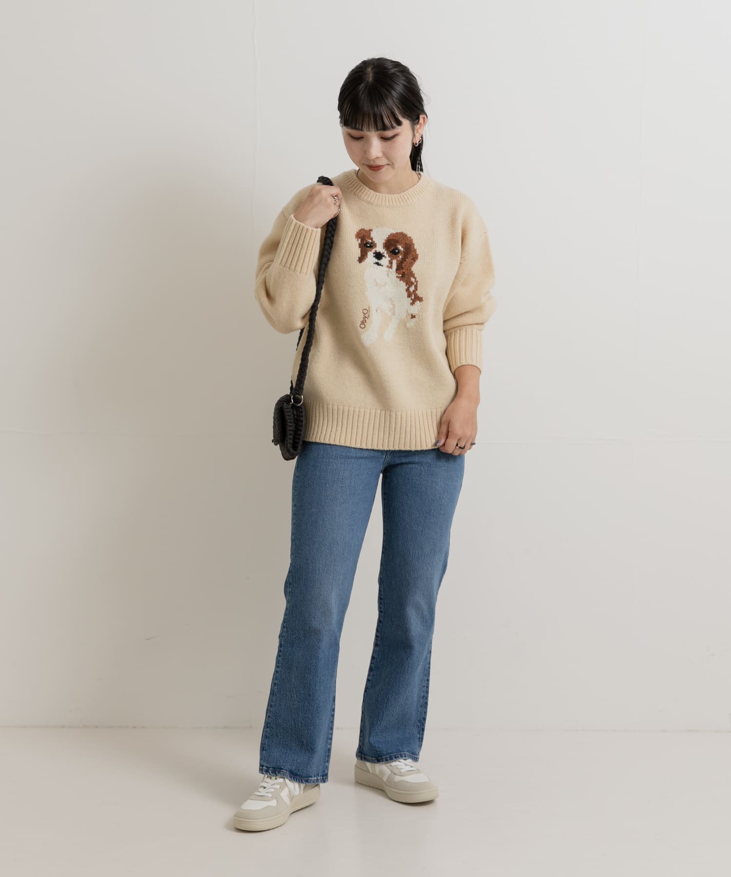 77circa intarsha Knitting sweater[77-oo23aw01-T37]｜URBAN RESEARCH