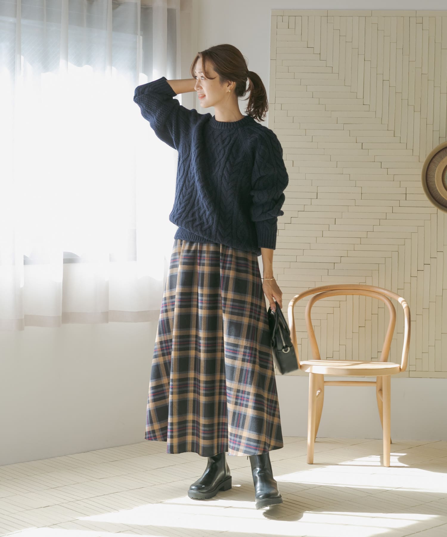 別注』O'NEIL OF DUBLIN×DOORS WOOLSWINGSKIRT[801-DW37]｜URBAN