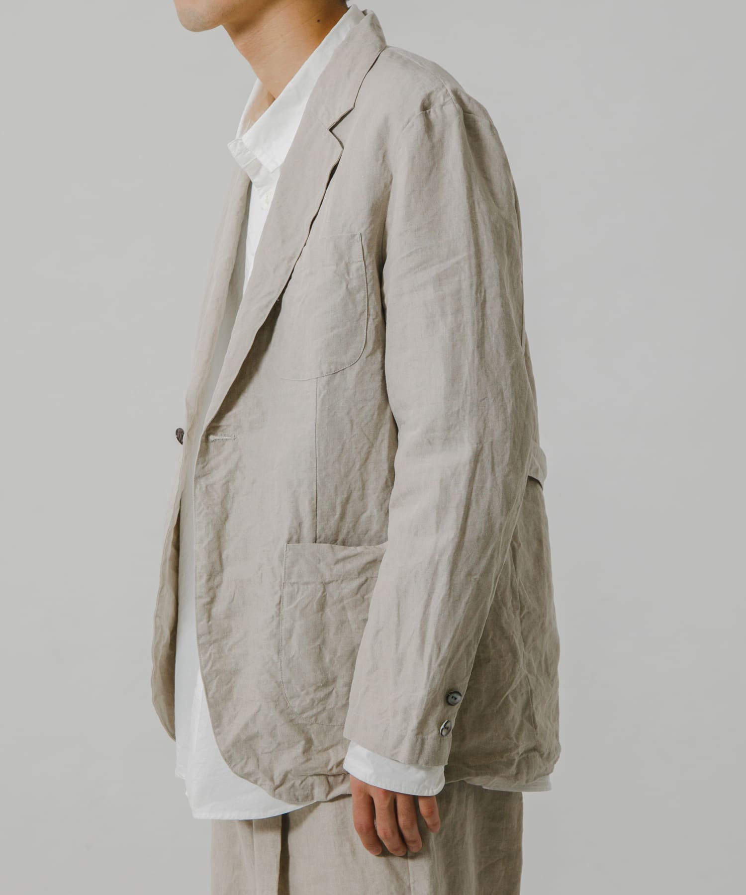 Gurank Lapel work Jacket Linen[BSM44-2403L]｜URBAN RESEARCH