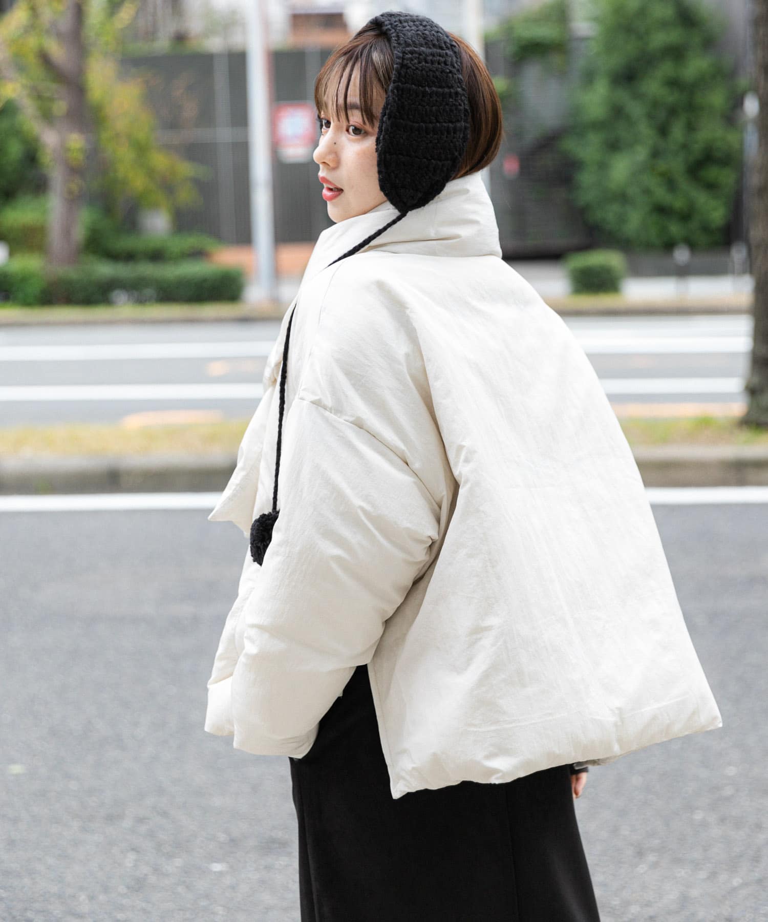 KBF（ケイビーエフ）の「フーディーミドルダウンジャケット（ダウンジャケット/コート）」 - WEAR