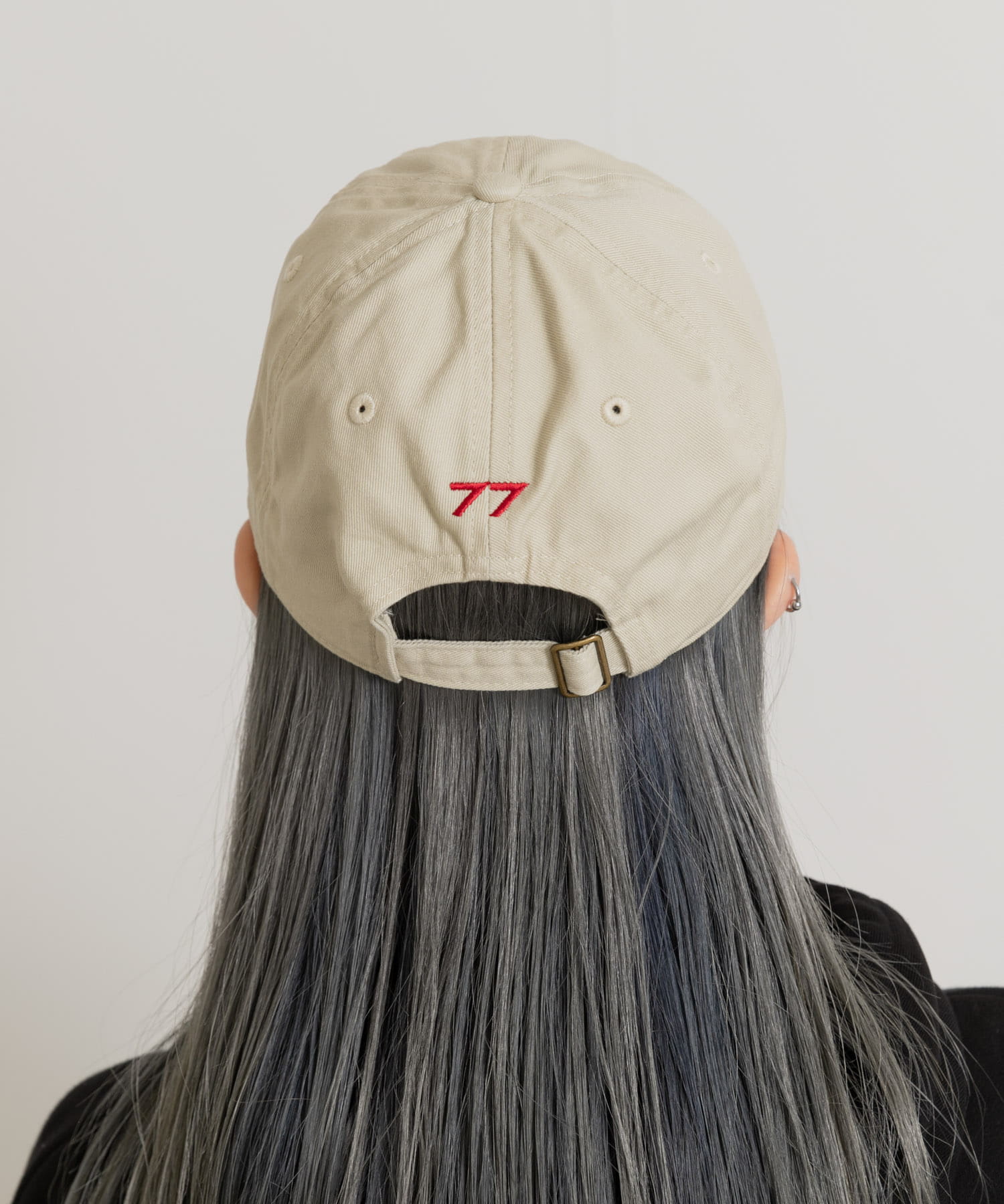 77circa fandom embroidery cap[cc24aw-62-T43]｜URBAN RESEARCH