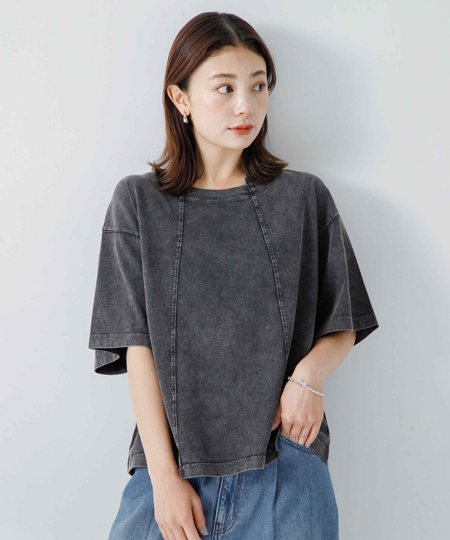 ヨリ yori ループプルオーバー ピンク ショッキングピンク 38 レディース