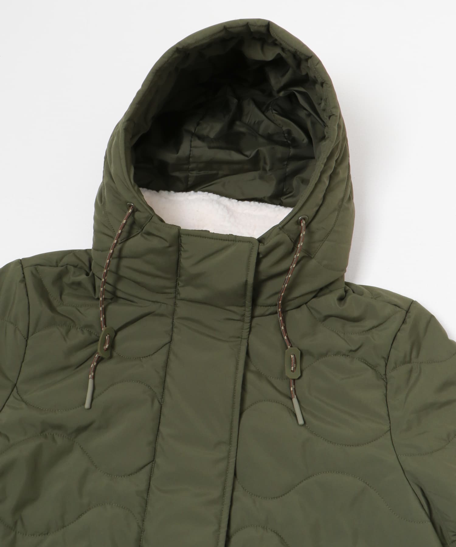 AIGLE 撥水 インサレーションフーデッドジャケット[ZBFAZ38-T47