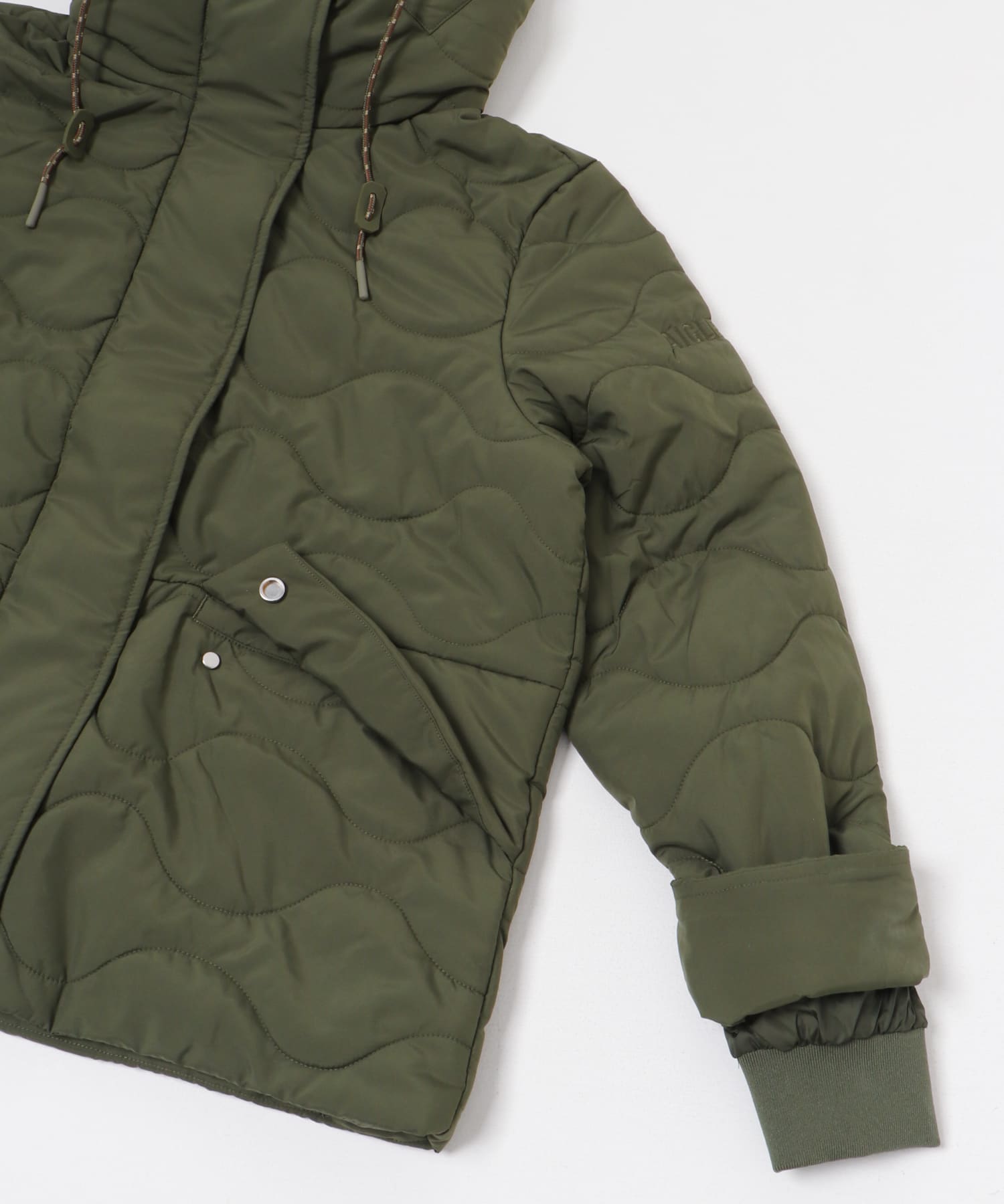 AIGLE 撥水 インサレーションフーデッドジャケット[ZBFAZ38-T47