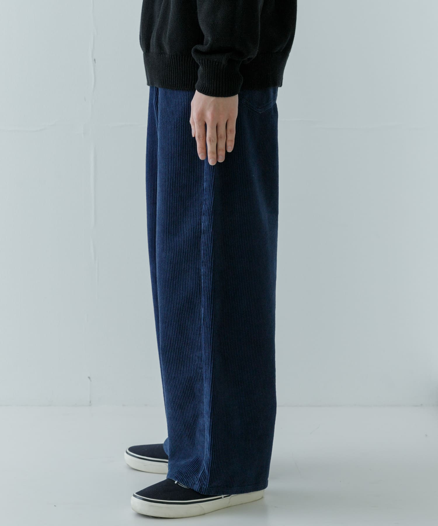 URBAN RESEARCH iD ストーンウォッシュコーデュロイパンツ[UI47