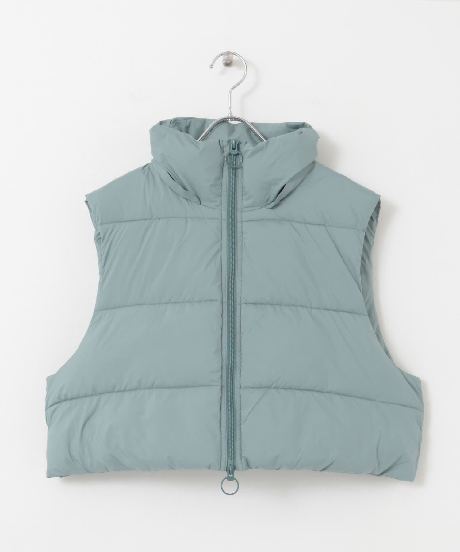 unfil×WILD THINGS cropped hoodie vest[DW47-UW140]｜URBAN