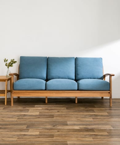 BOTHY Canvas Sofa 3P オーク無垢材