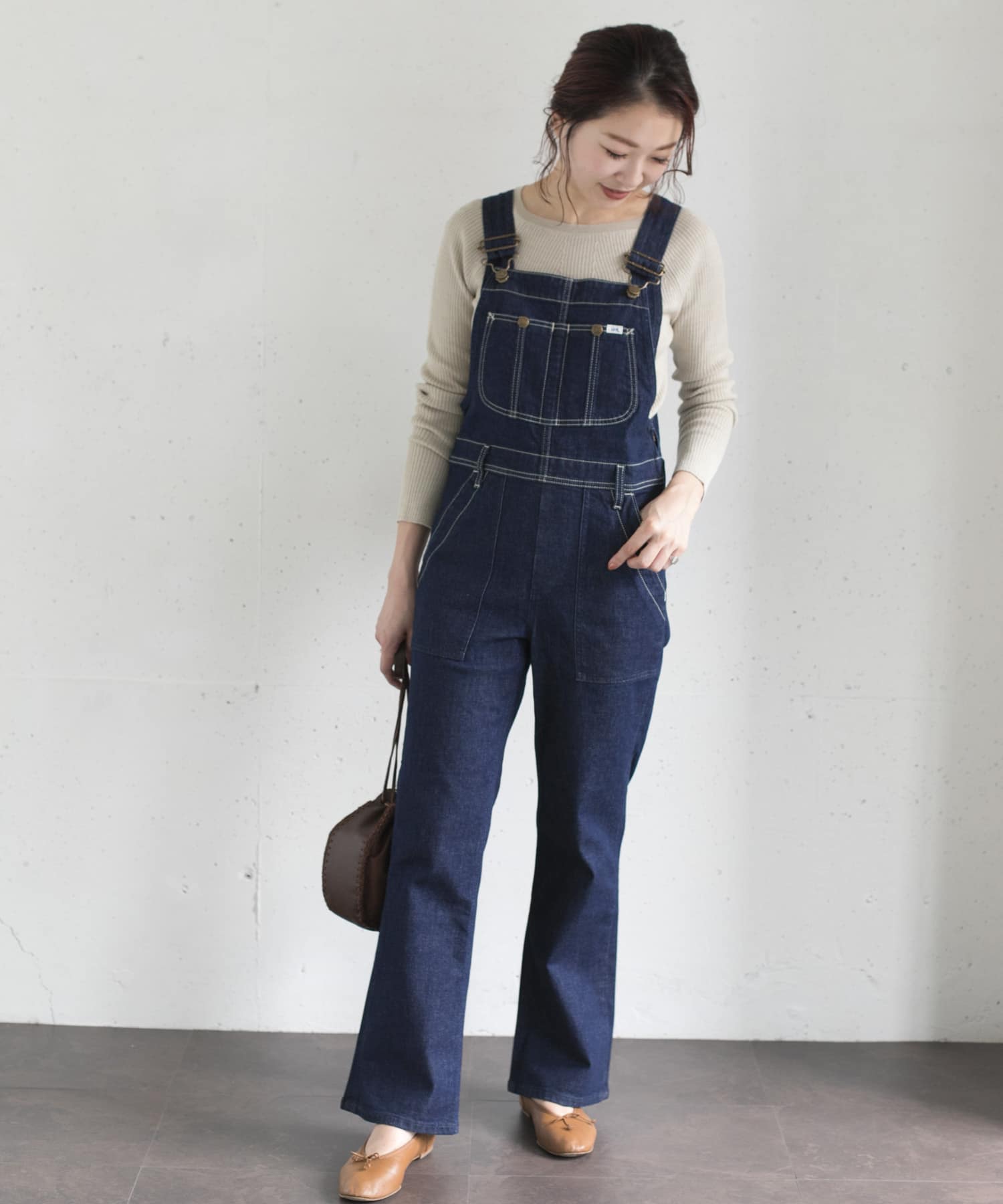 『別注』Lee×URBAN RESEARCH OVERALL グレー