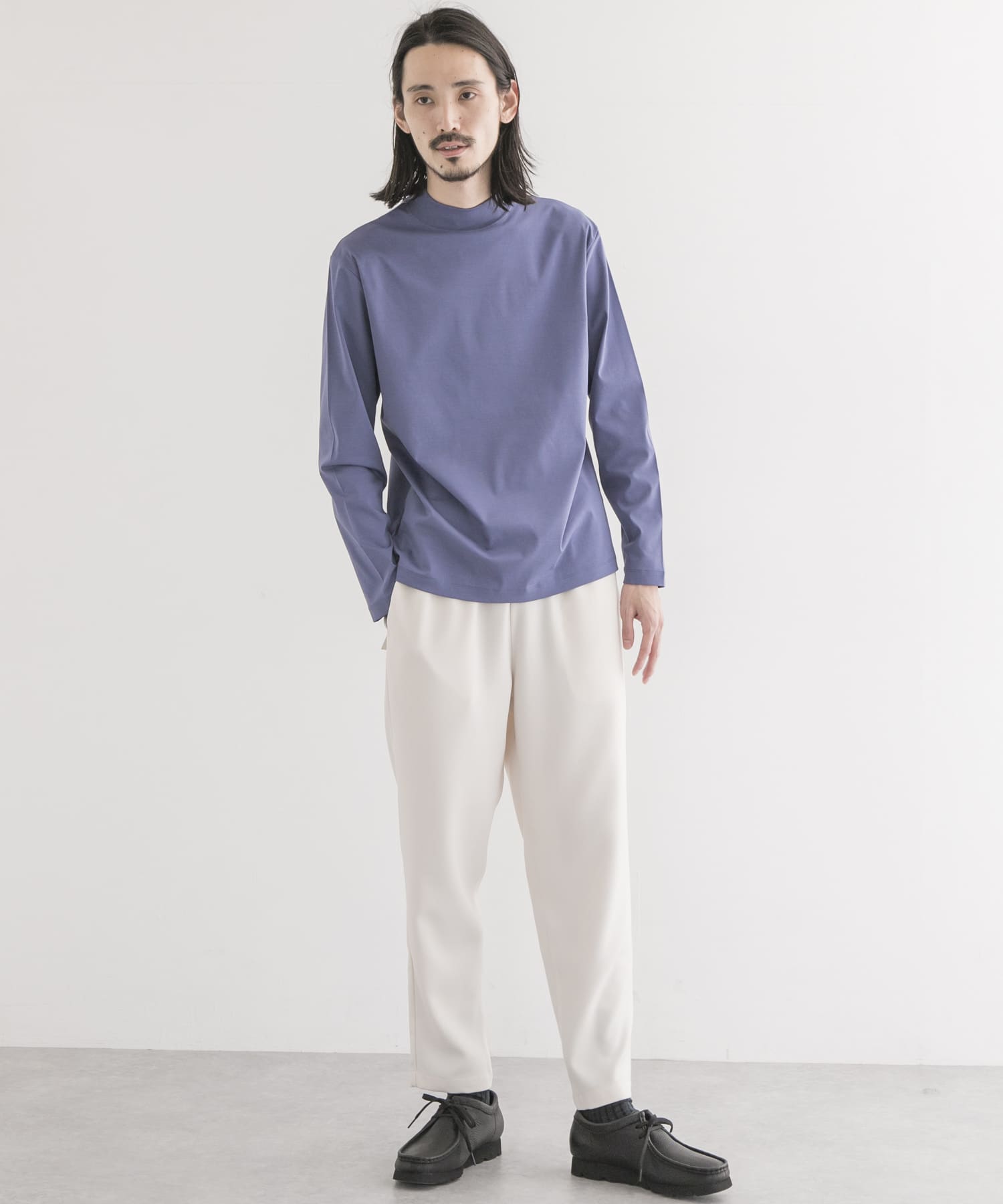 スムースモックネックロングスリーブTシャツ[UR14-11H002]｜URBAN RESEARCH公式ファッション通販