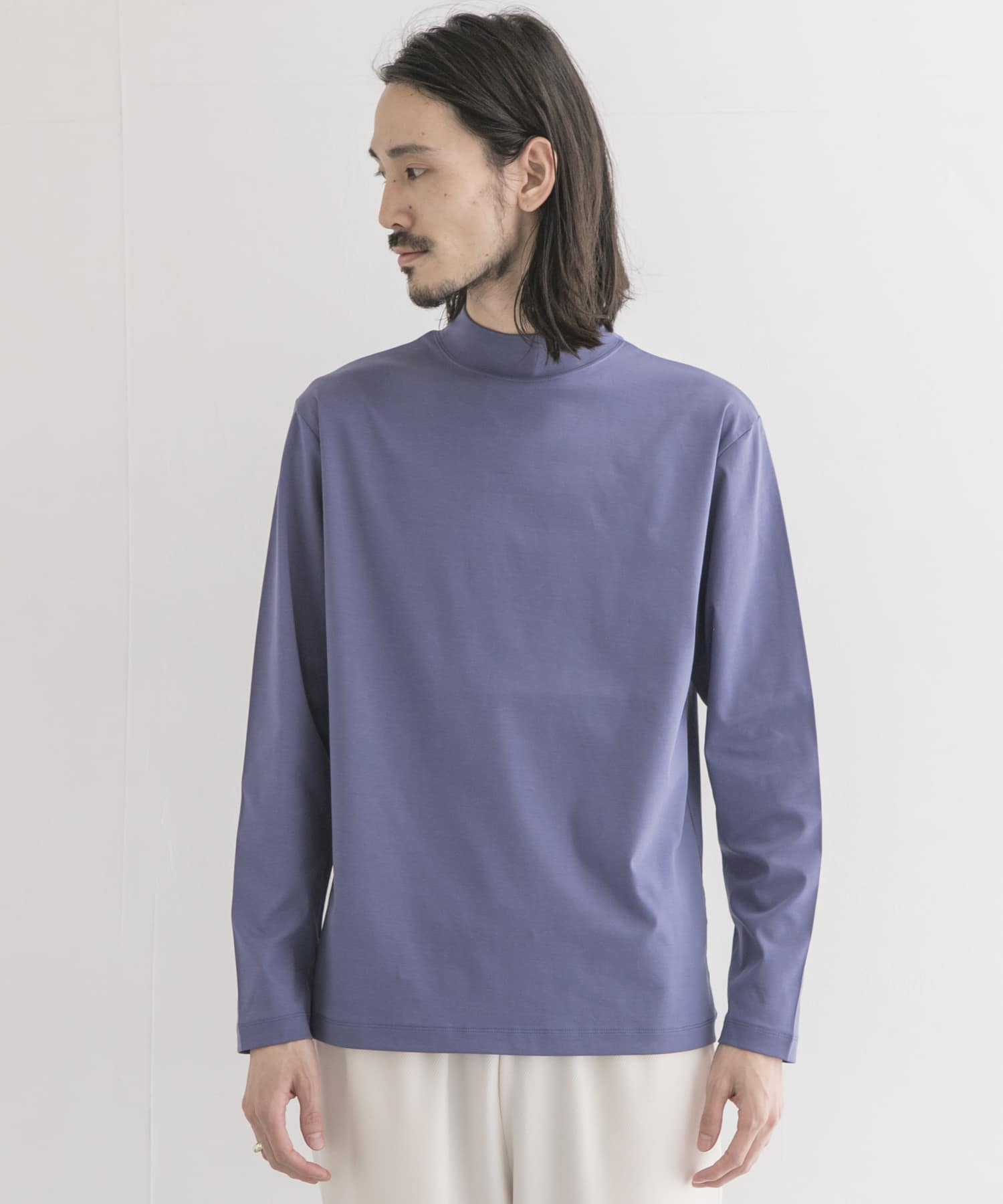 スムースモックネックロングスリーブTシャツ[UR14-11H002]｜URBAN RESEARCH公式ファッション通販