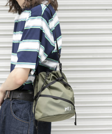 メンズファッションの一押し|MEI　SCRAMBLER W BELT DRAW BAG