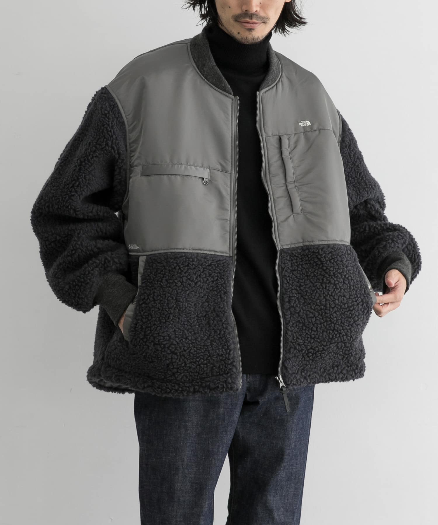 ブルゾンBoa Fleece Denali Jacket  PURPLE LABEL