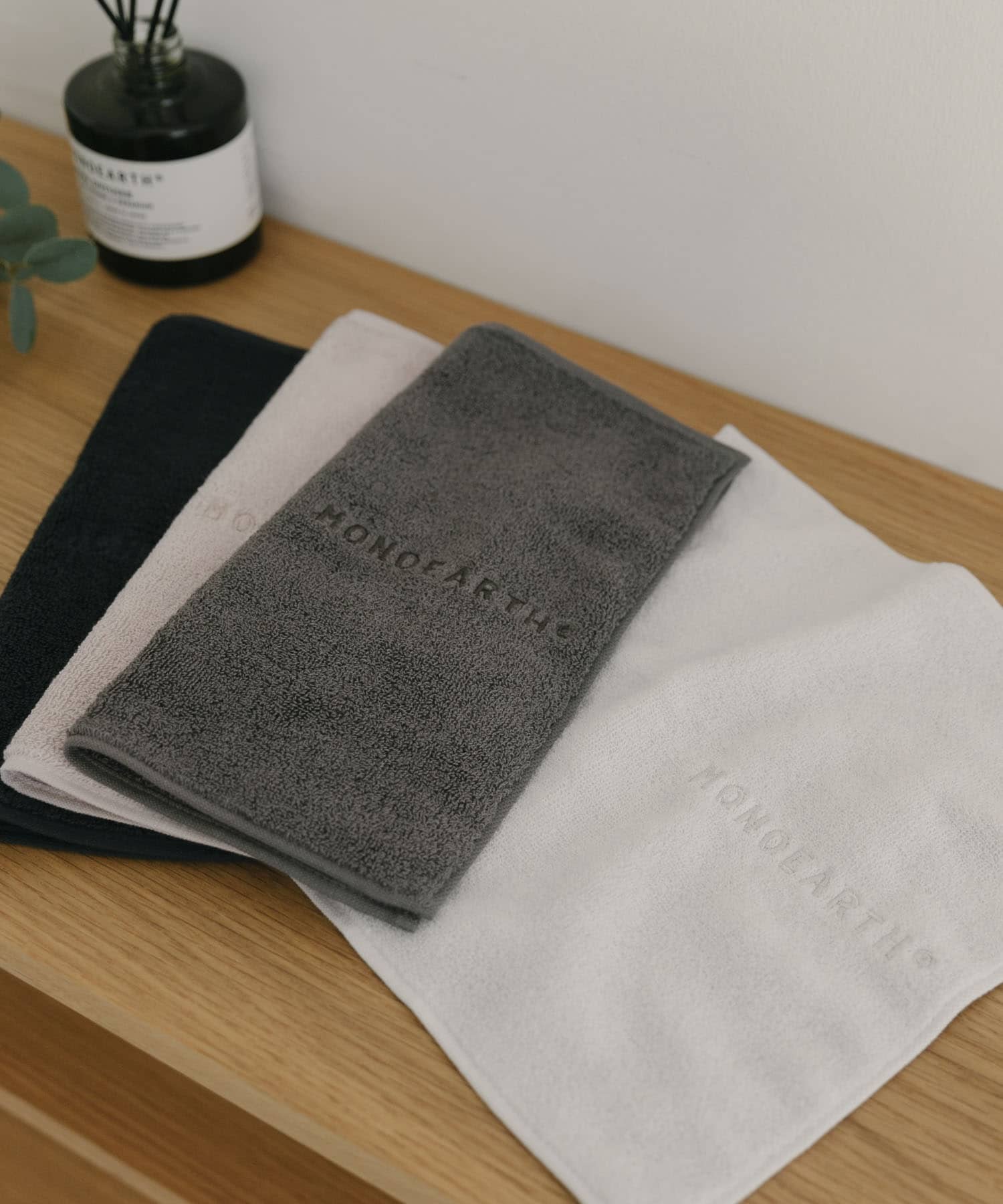 Morihata Organic Cotton Japanese Cream Hand Towel - Made in Japan